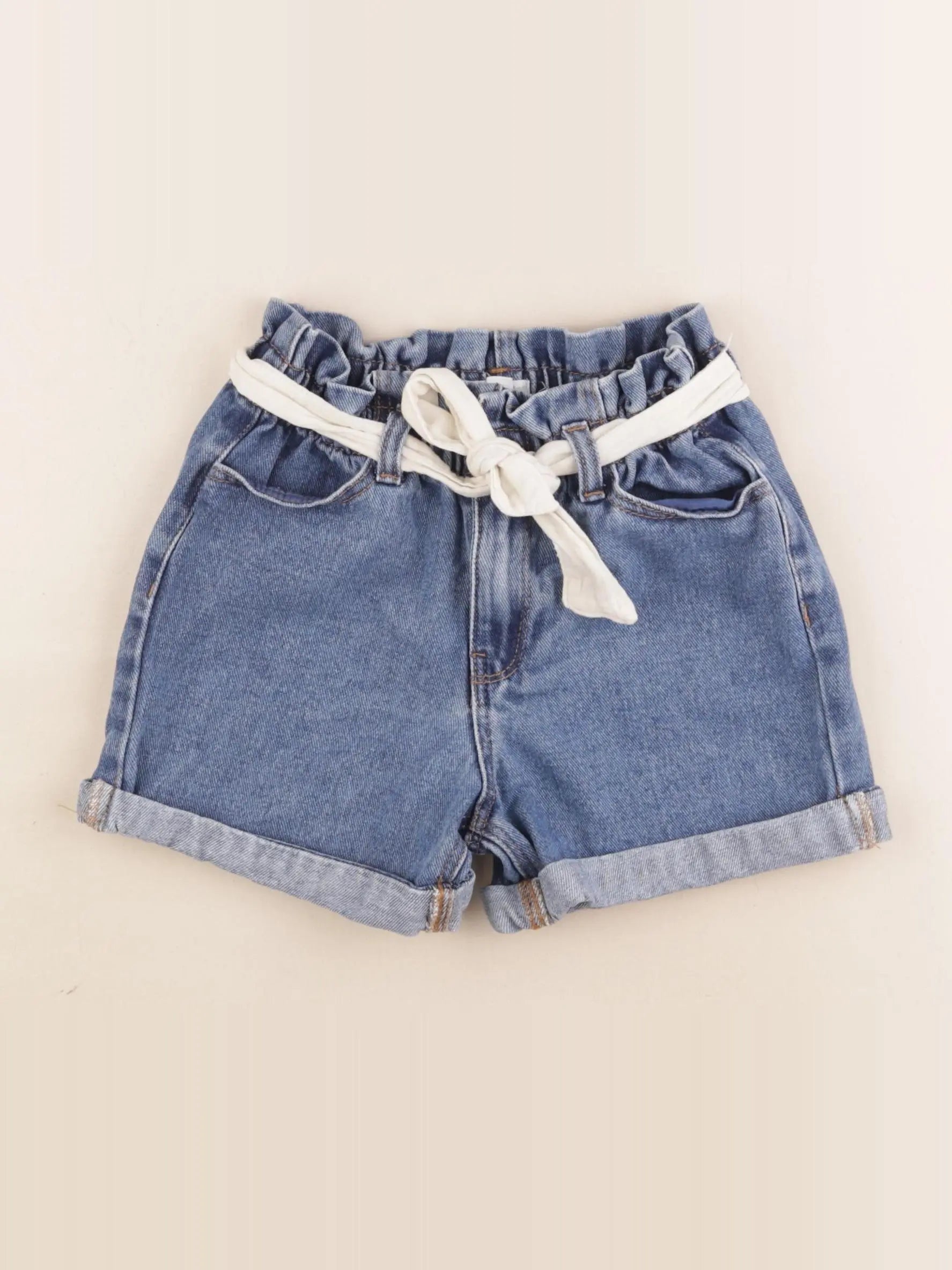 Vertbaudet - short bleu - 6 ans