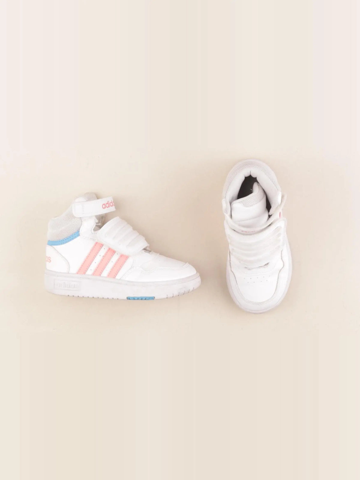 Adidas - baskets blanc - pointure 27