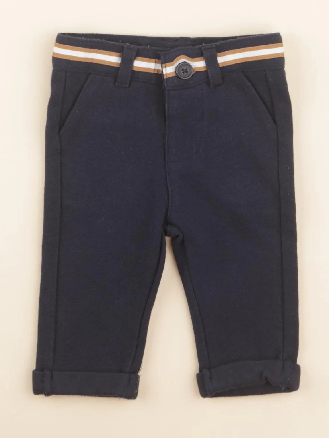 Tape à l'oeil - pantalon bleu - 3 mois