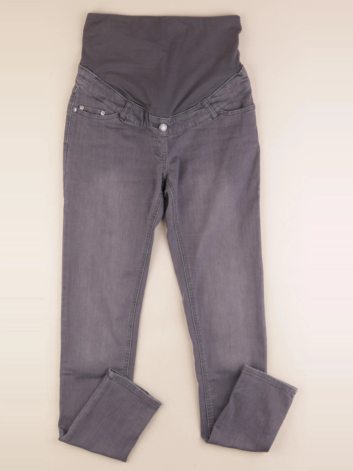 Vertbaudet - jean grossesse gris - 38