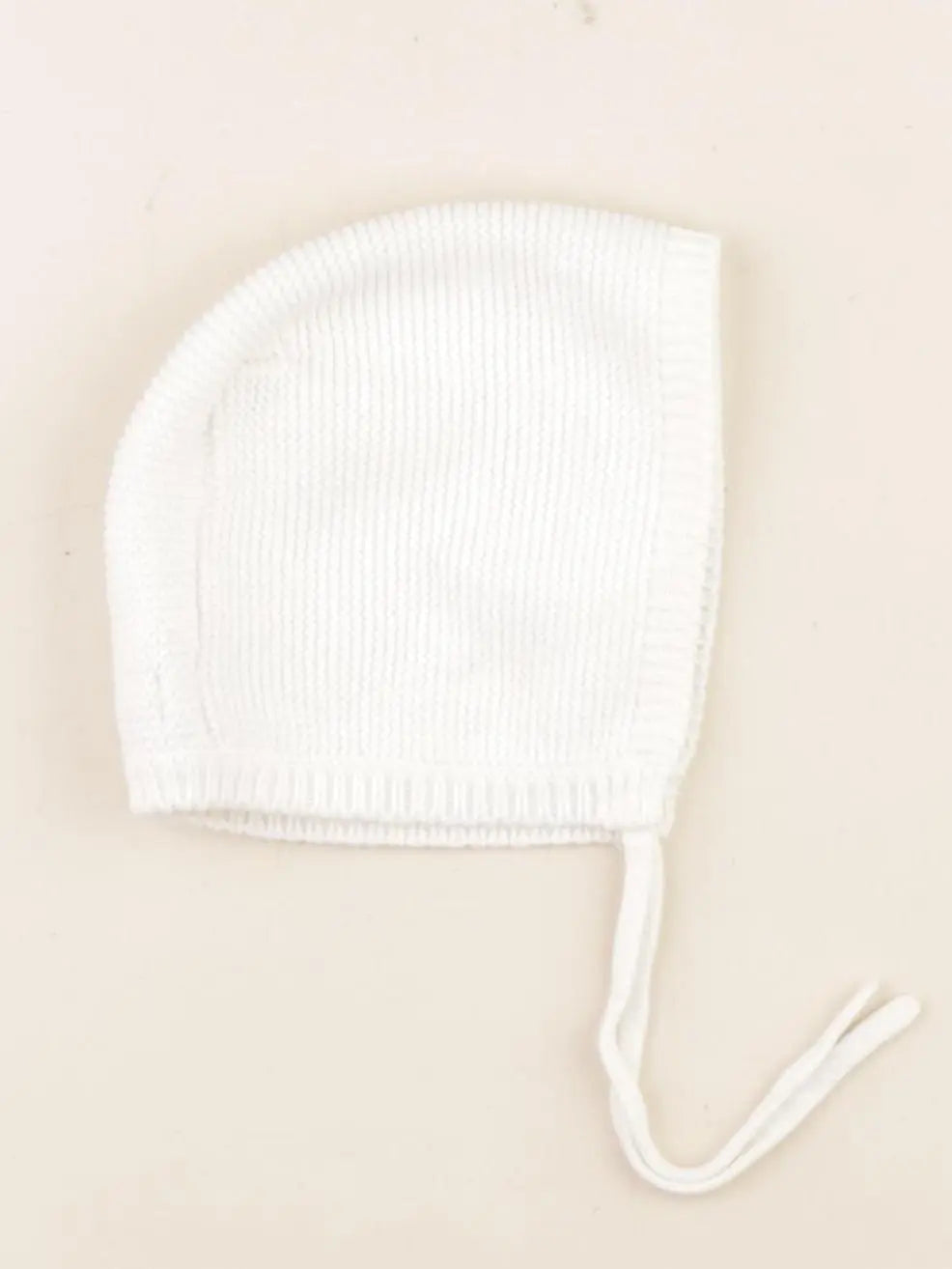 Cyrillus - bonnet blanc - 6/9 mois