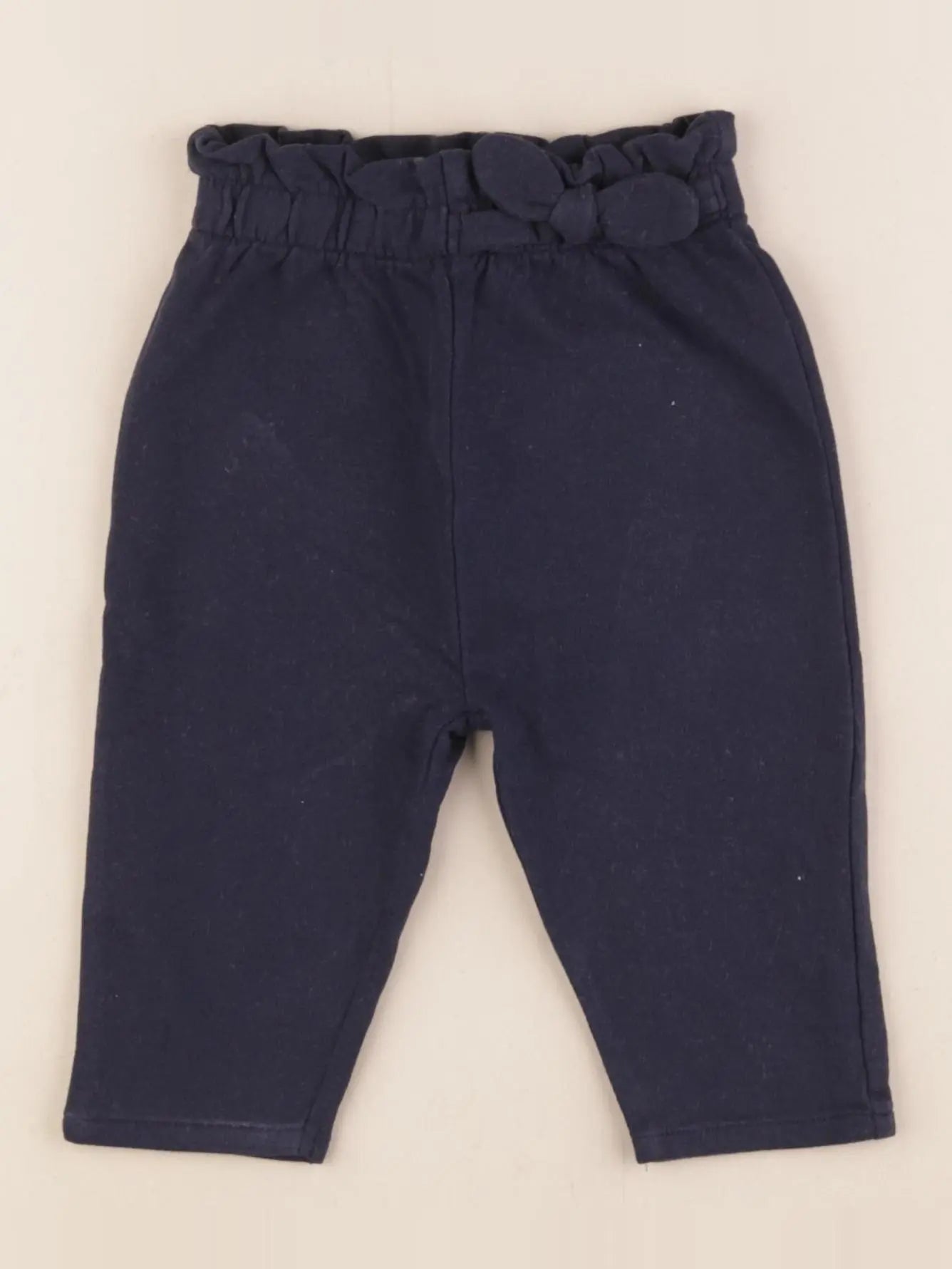 Vertbaudet - pantalon bleu - 9 mois