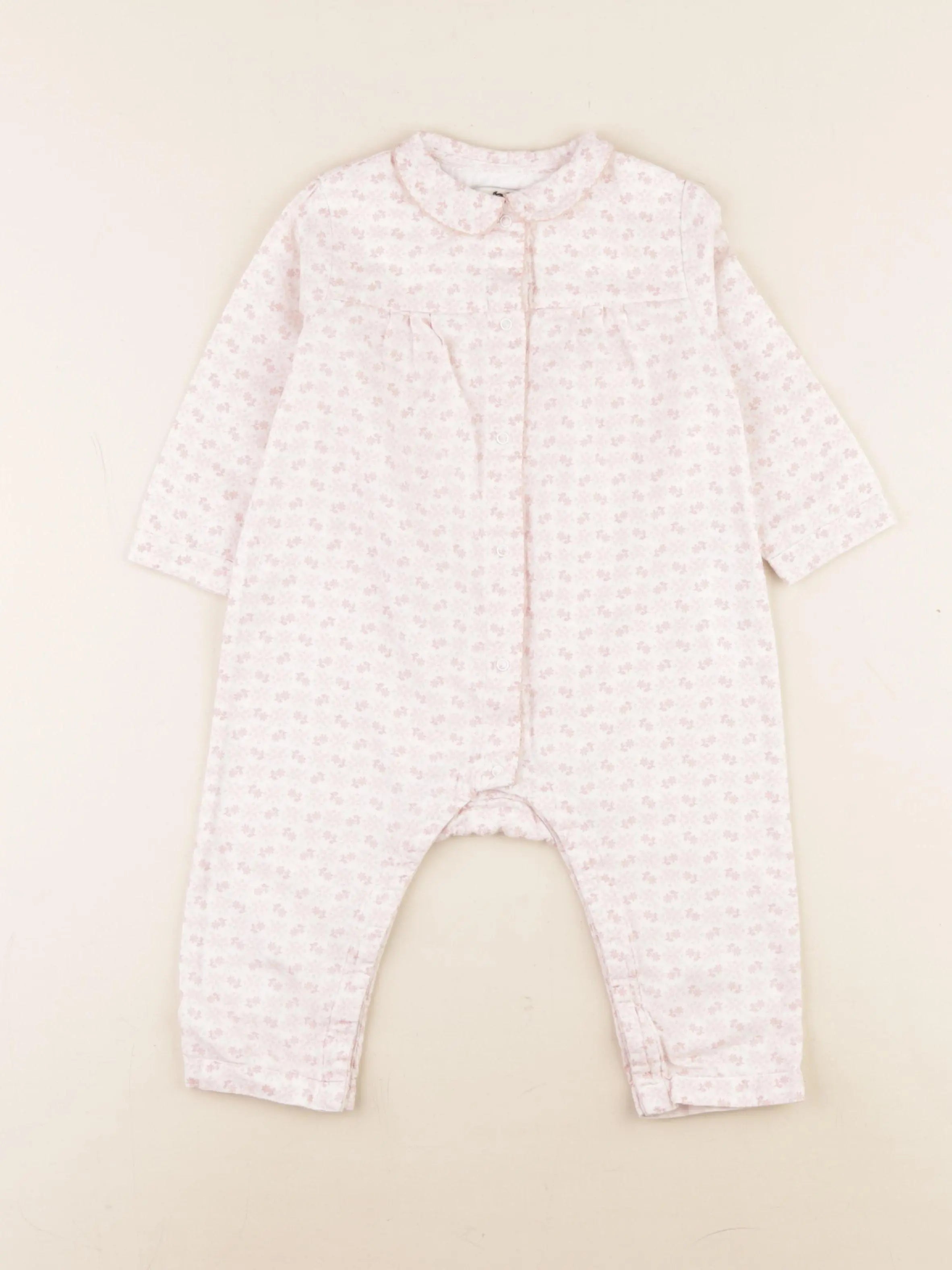 Cyrillus - pyjama coton rose - 18 mois