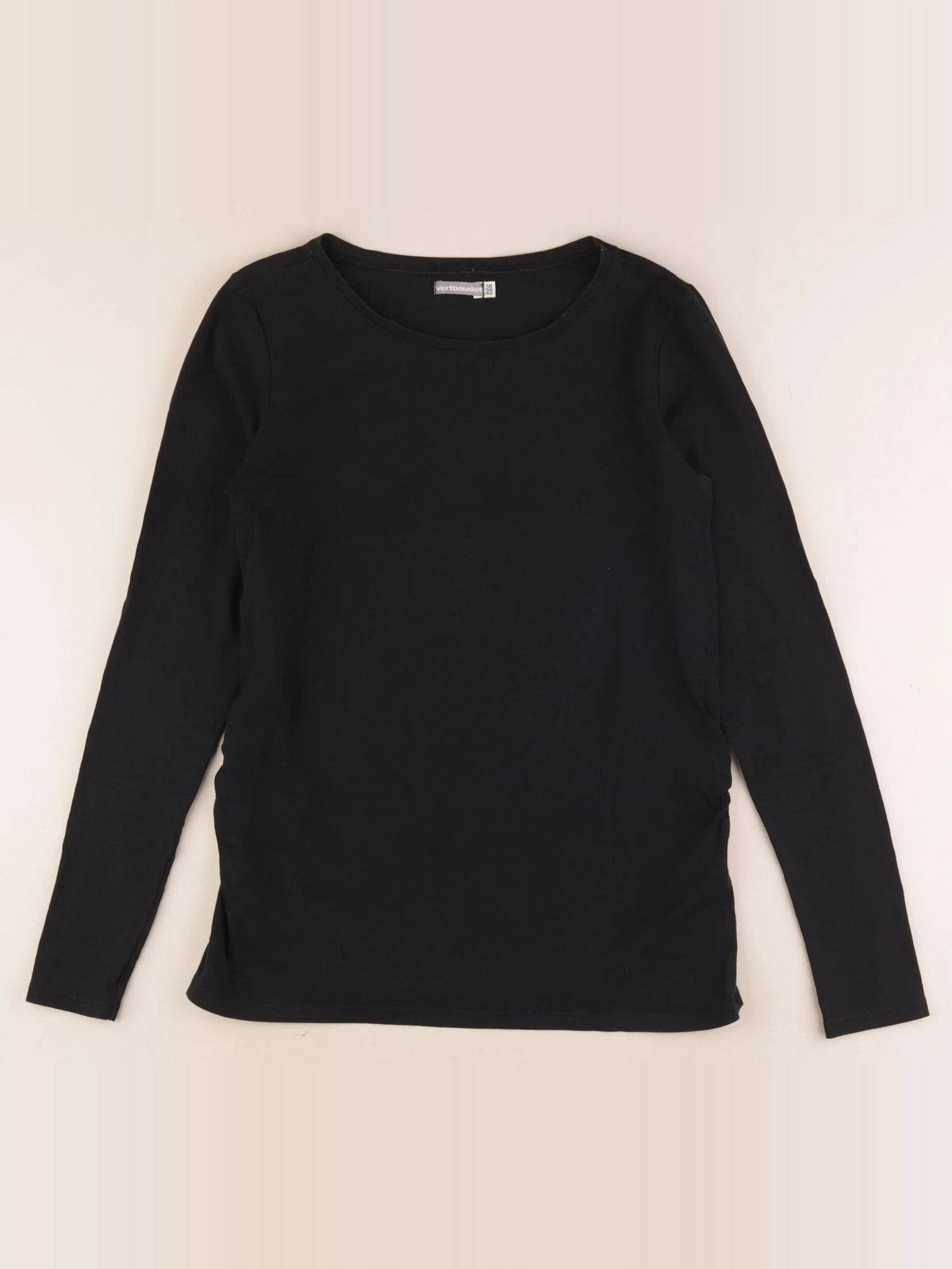 Vertbaudet - tee-shirt grossesse noir - 38 à 40