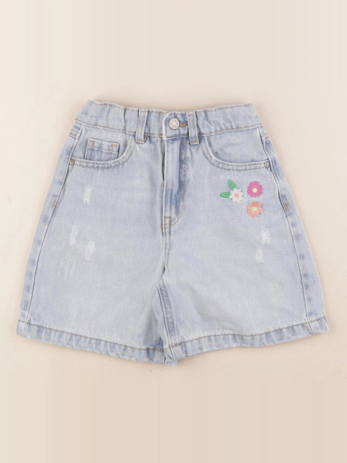Vertbaudet - short bleu - 4 ans
