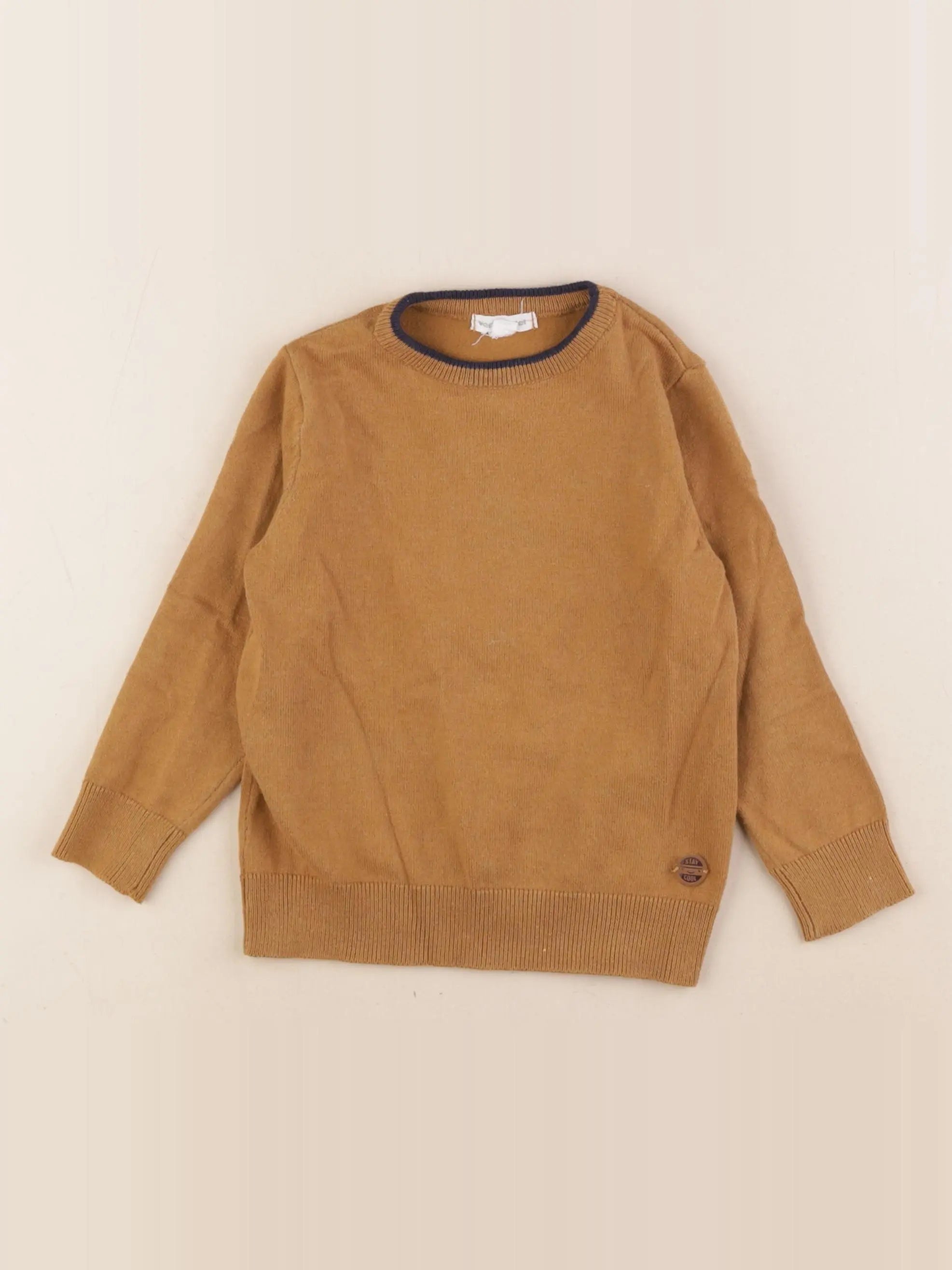 Vertbaudet - pull marron - 3 ans