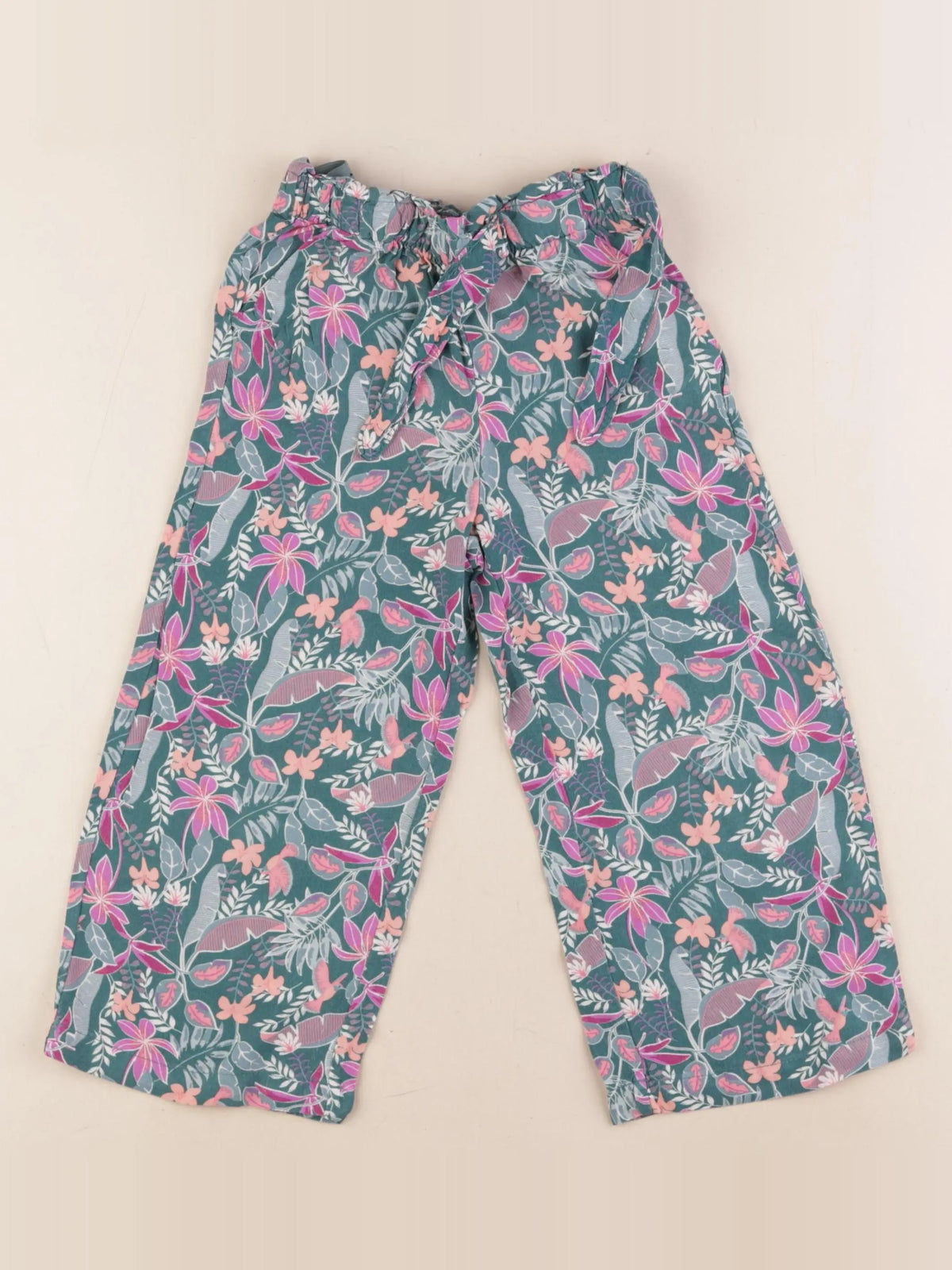 Vertbaudet - pantalon multicolore - 4 ans