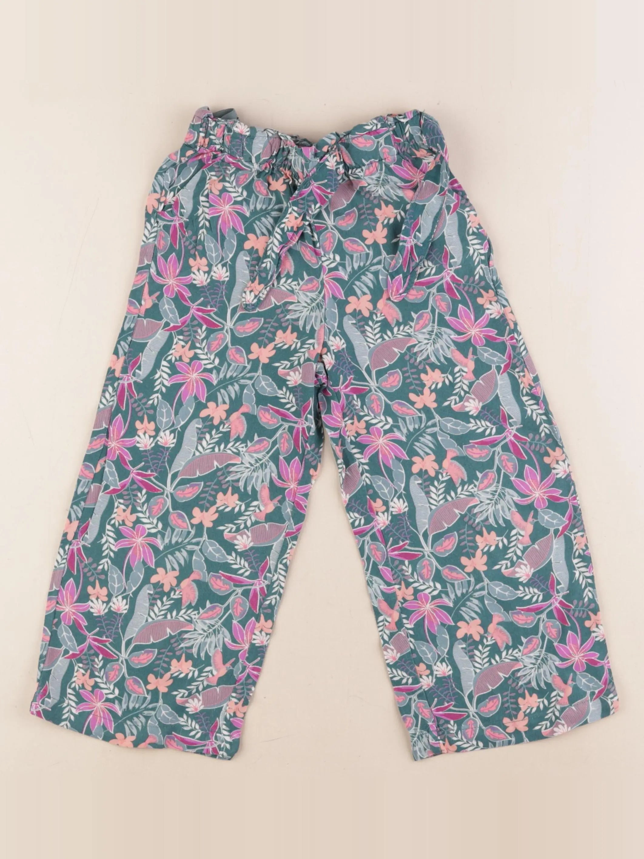 Vertbaudet - pantalon multicolore - 4 ans