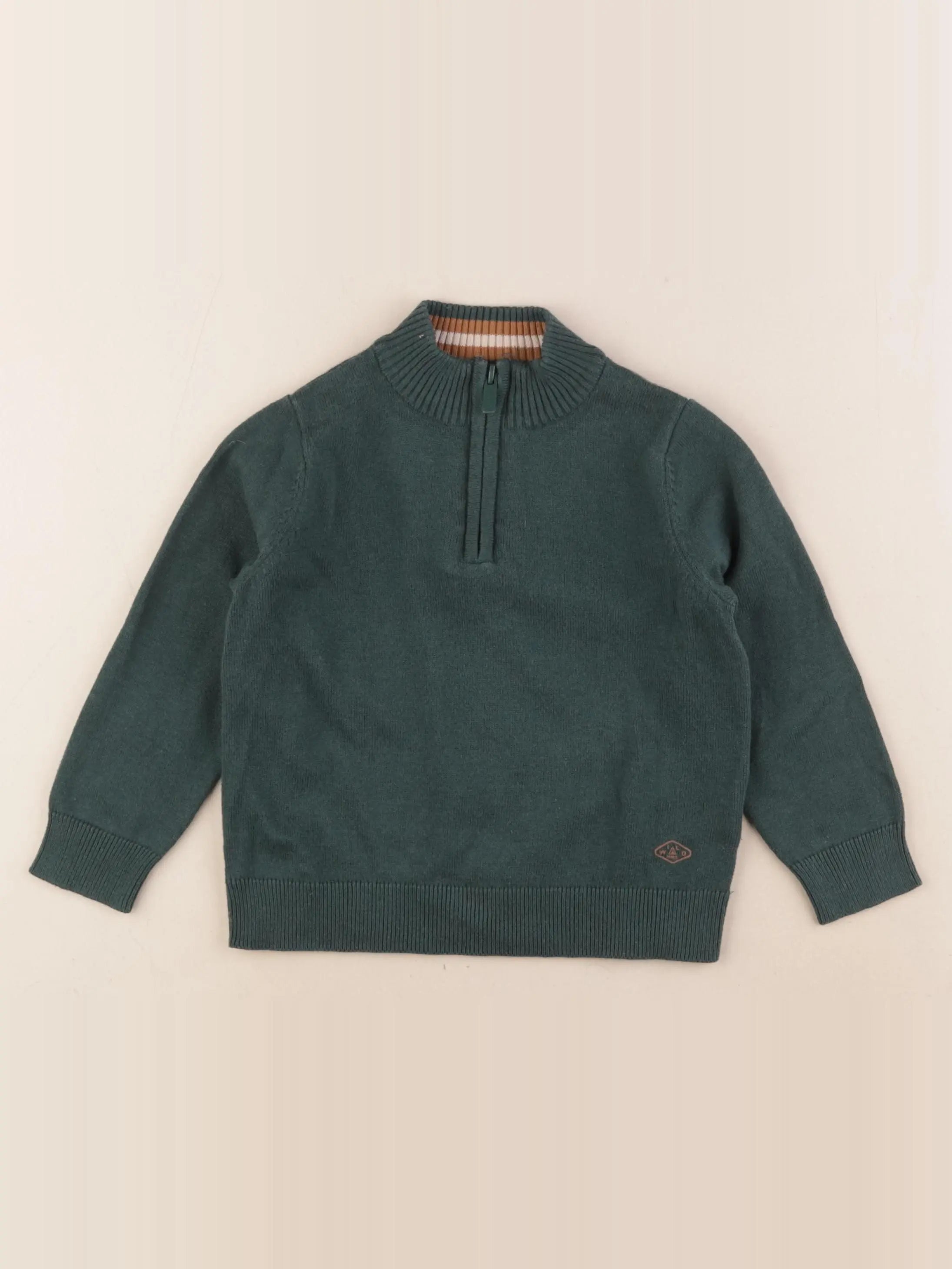 Vertbaudet - gilet vert - 3 ans