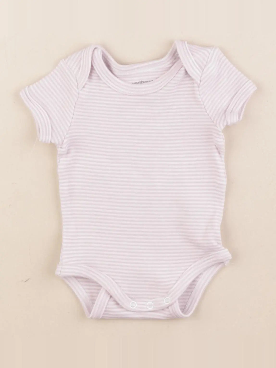 Vertbaudet - body violet - 3 mois