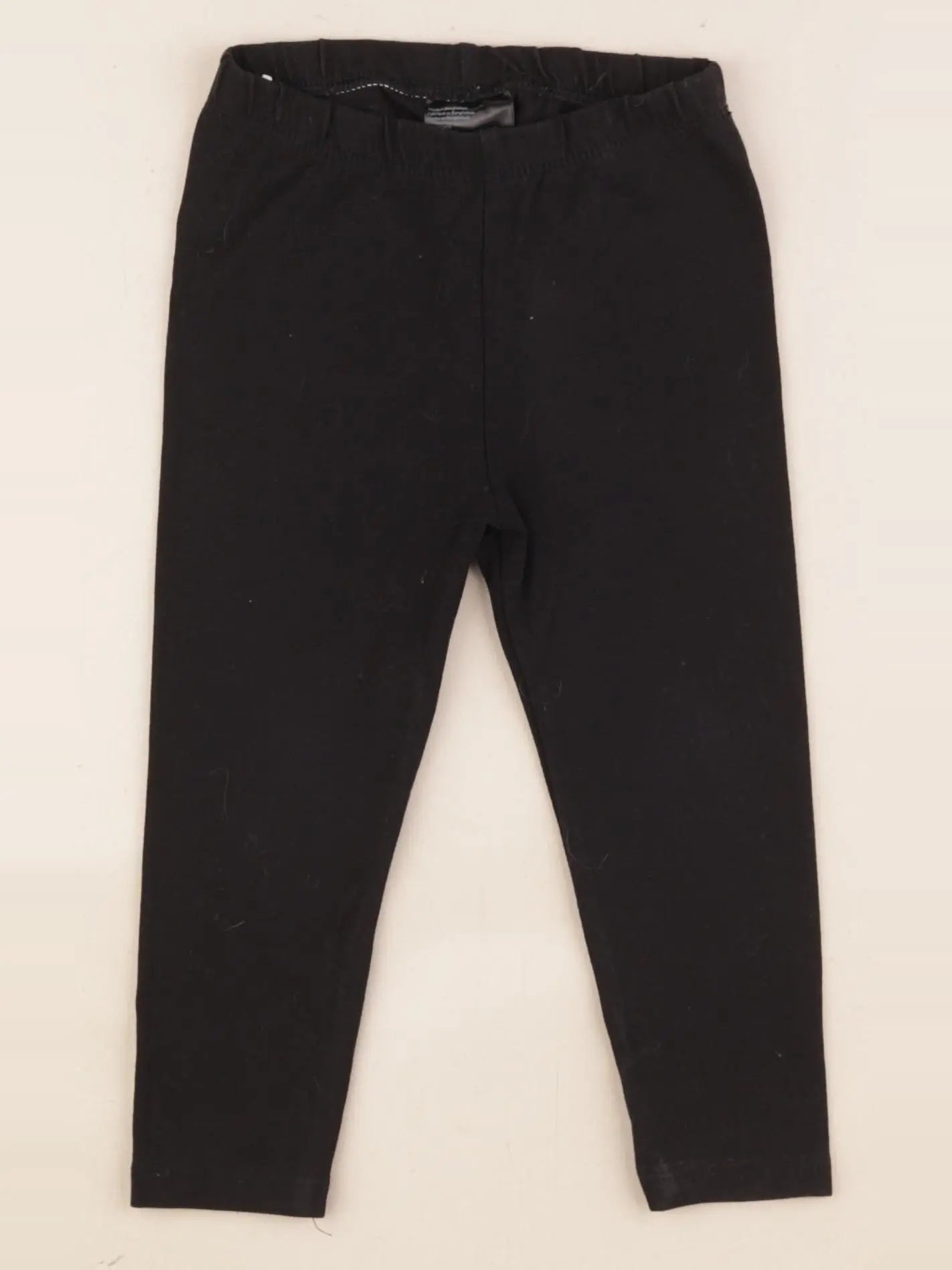 H&M - legging noir - 12/18 mois
