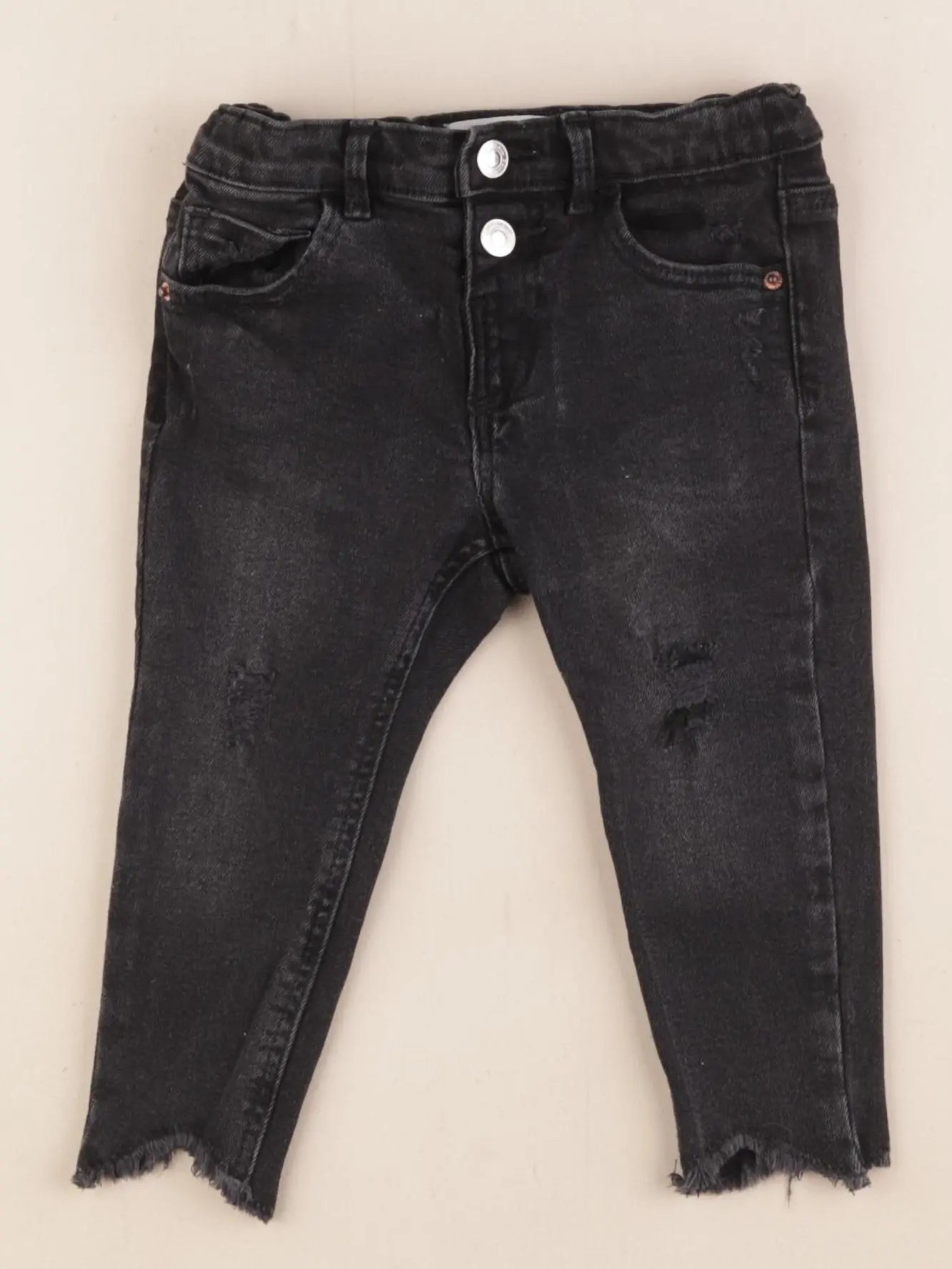 Zara - jean noir - 12/18 mois