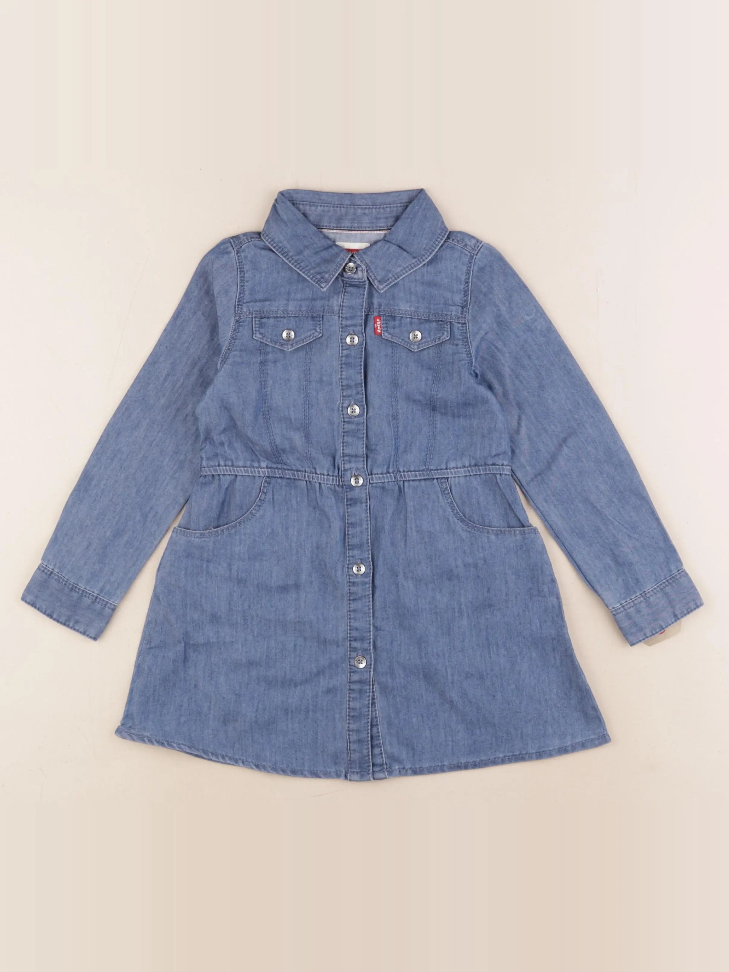 Levi's - robe bleu - 24 mois
