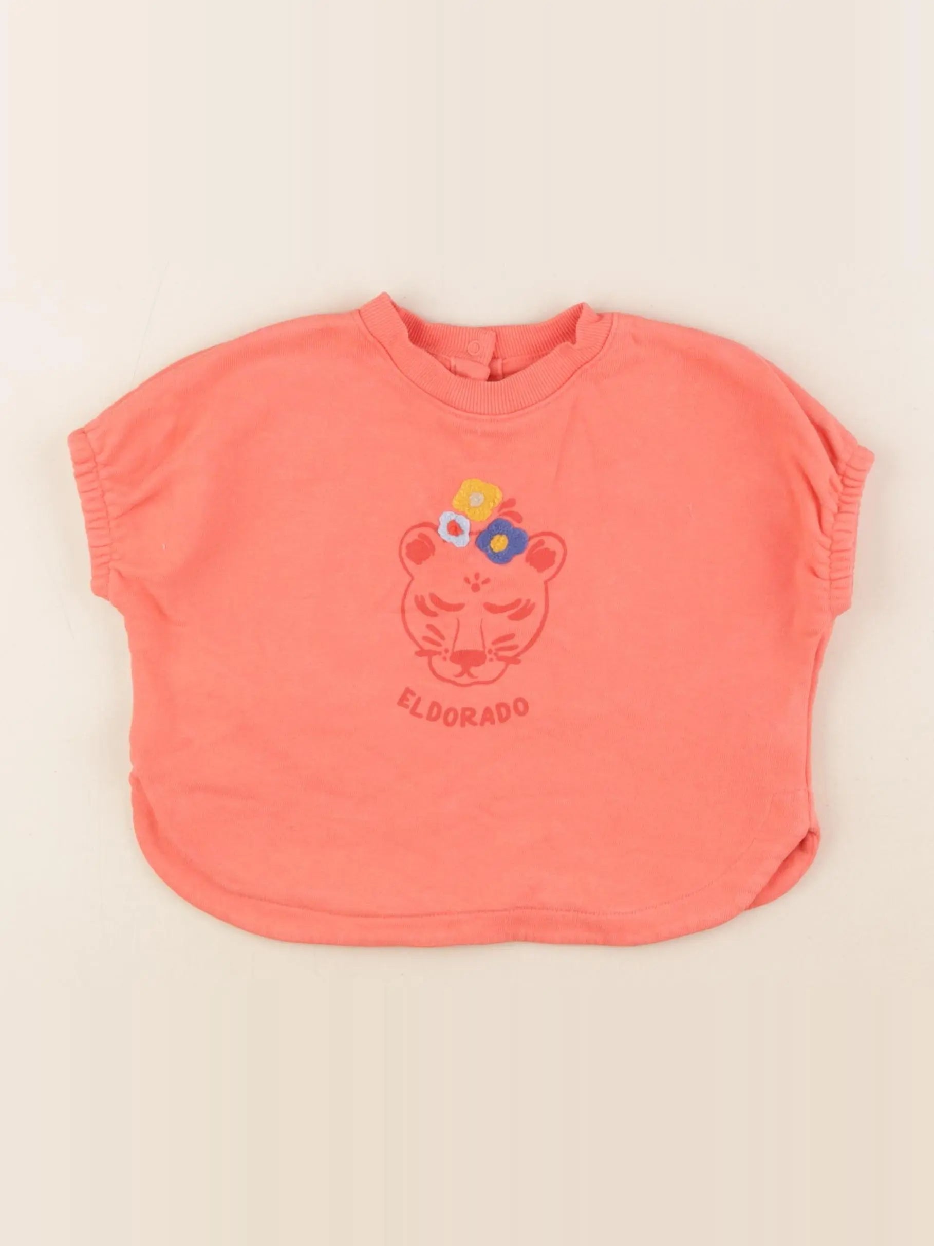 Tape à l'oeil - tee-shirt orange - 18 mois