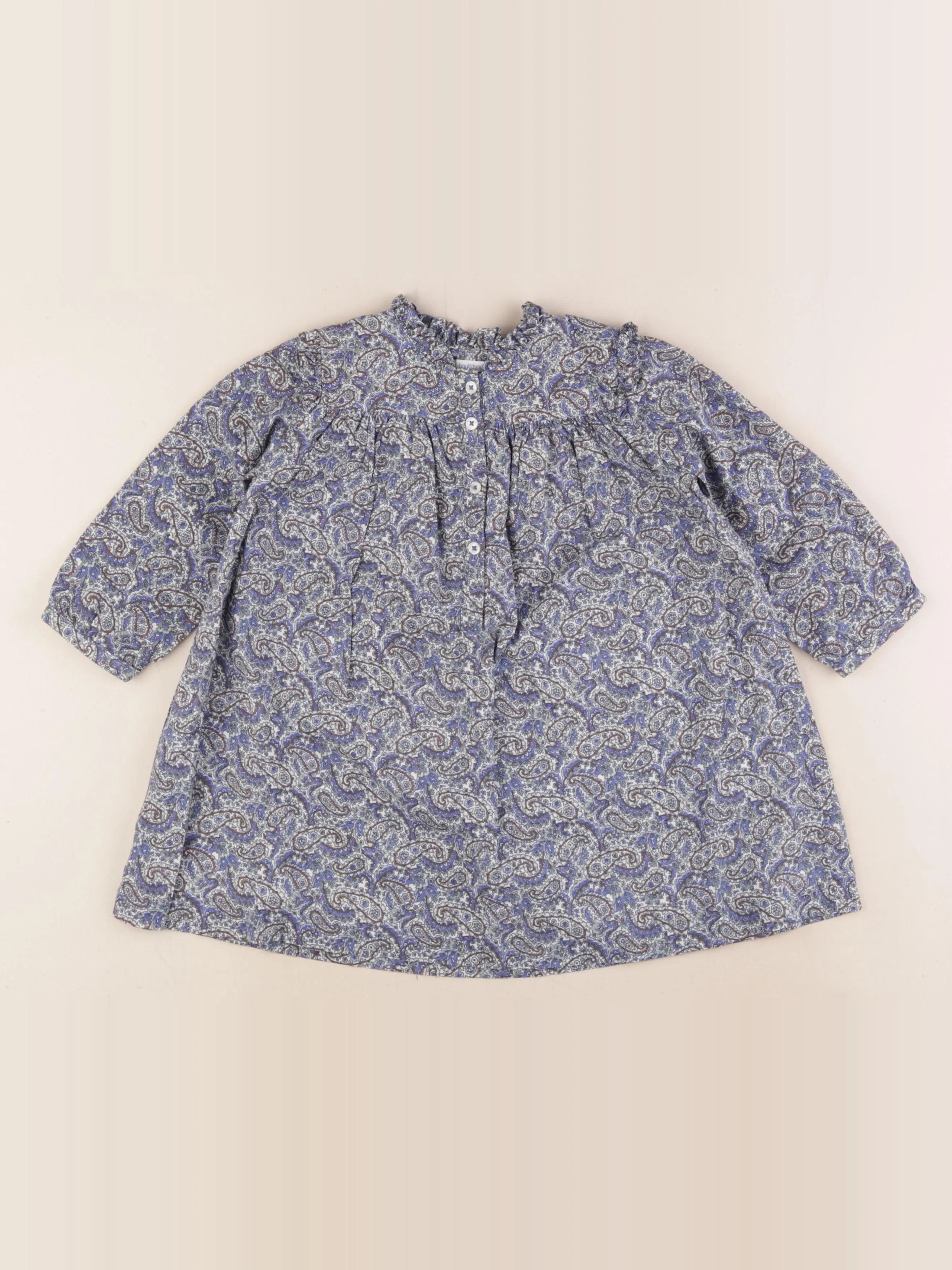 Boutchou - robe bleu - 24 mois