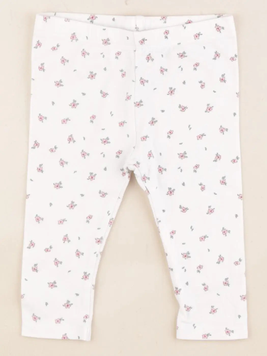 Vertbaudet - legging blanc - 6 mois