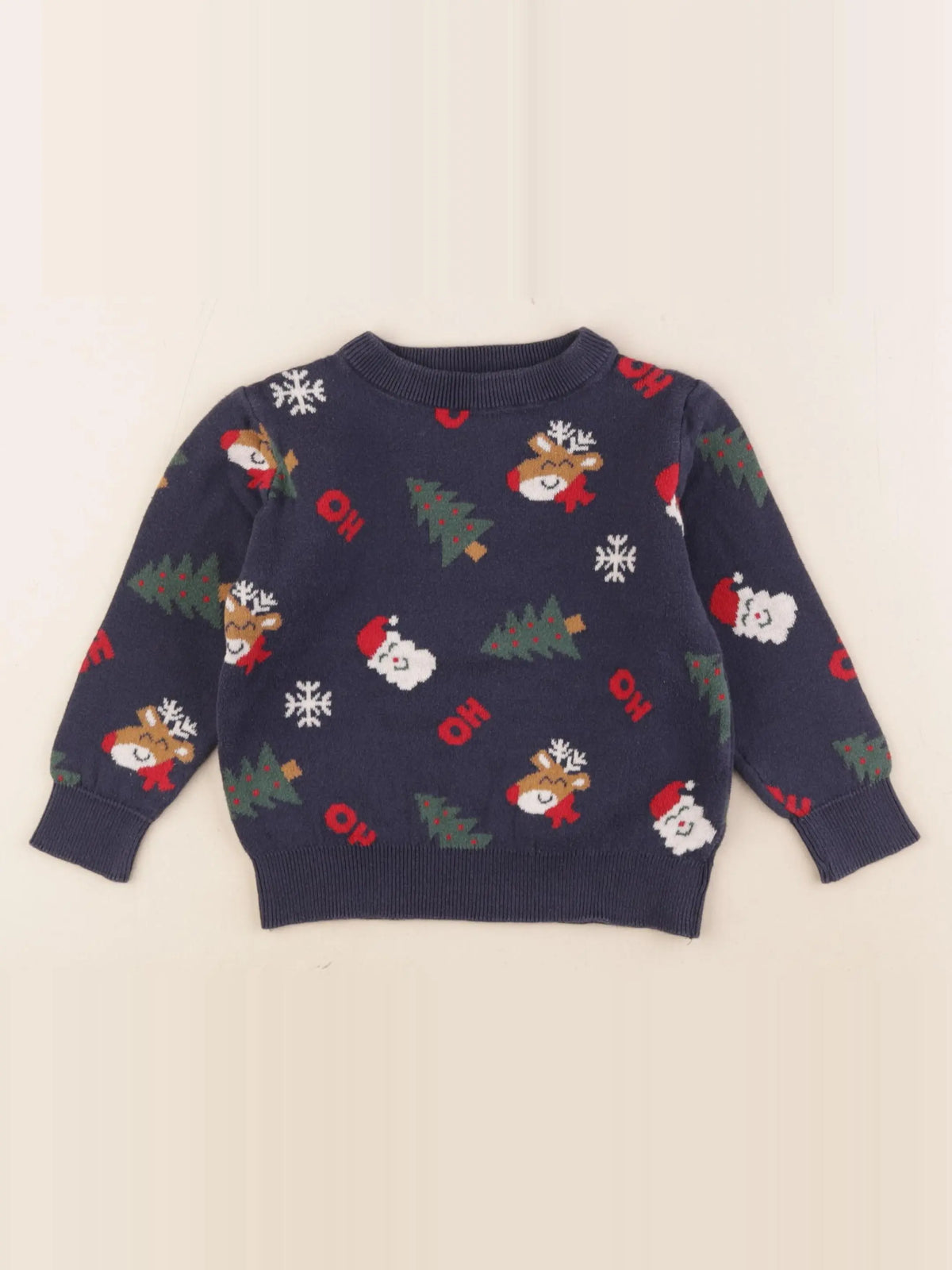 Vertbaudet - pull bleu - 3 ans