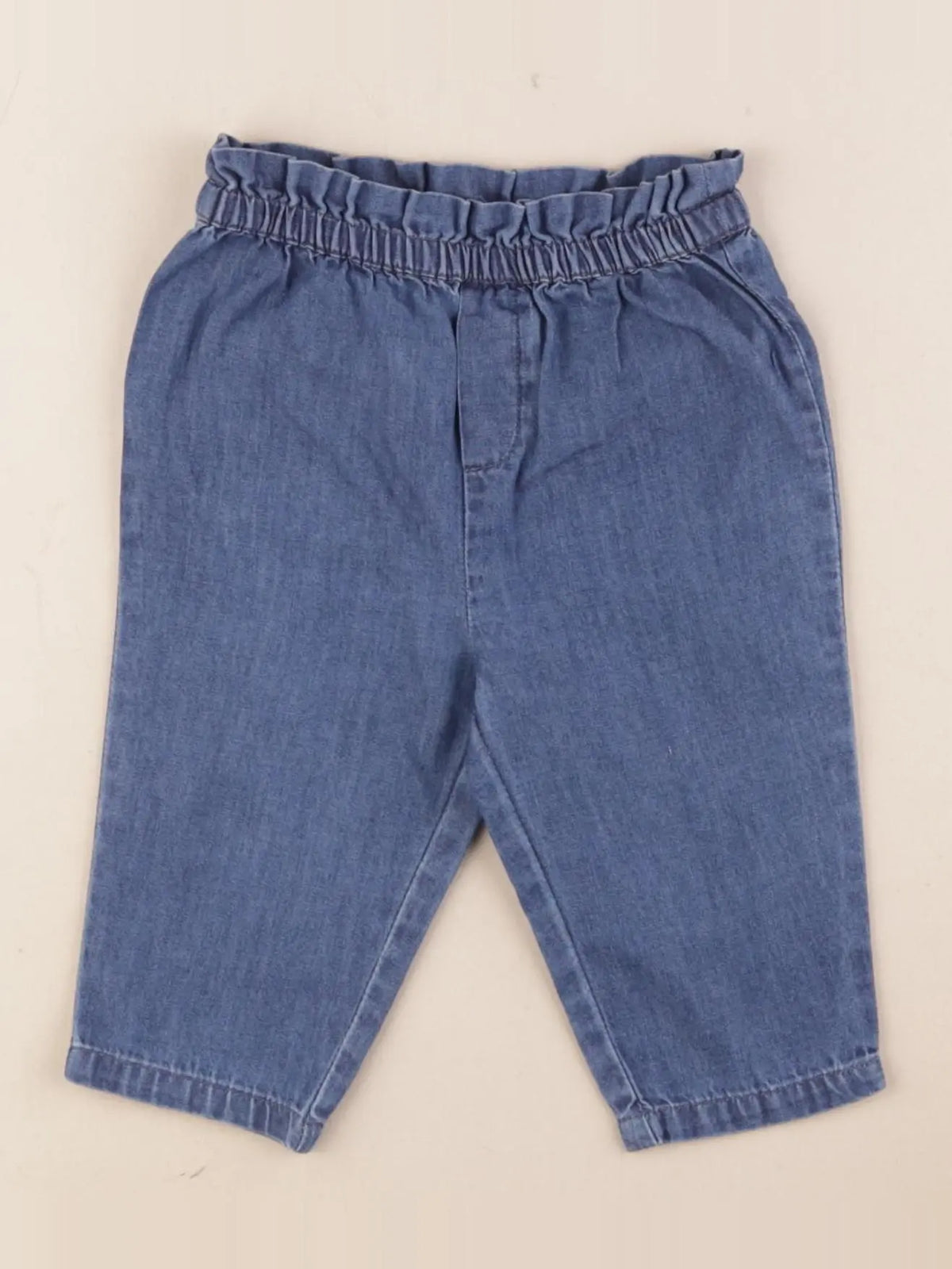 Cyrillus - pantalon bleu - 6 mois