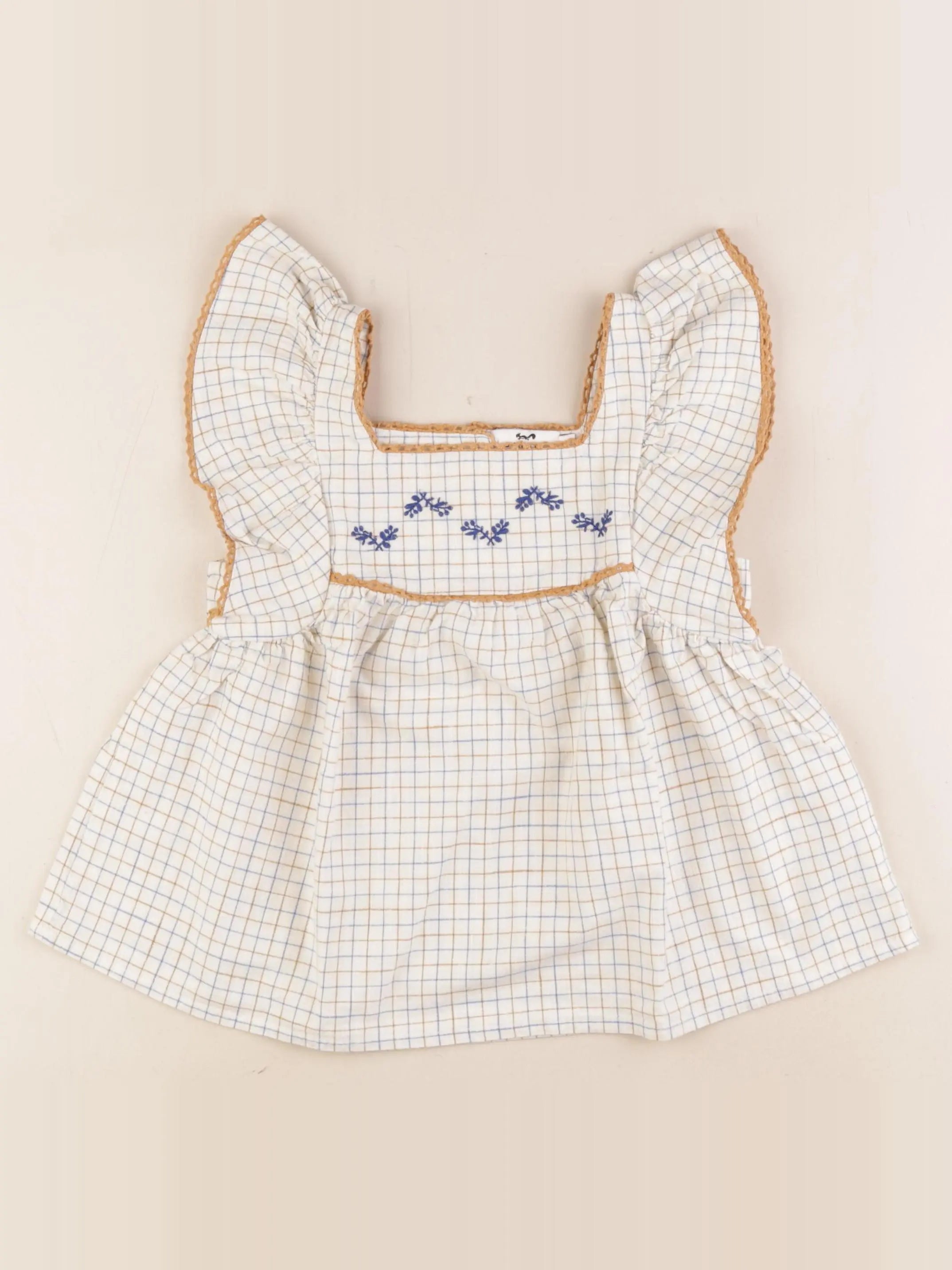 Cyrillus - blouse beige - 8 ans