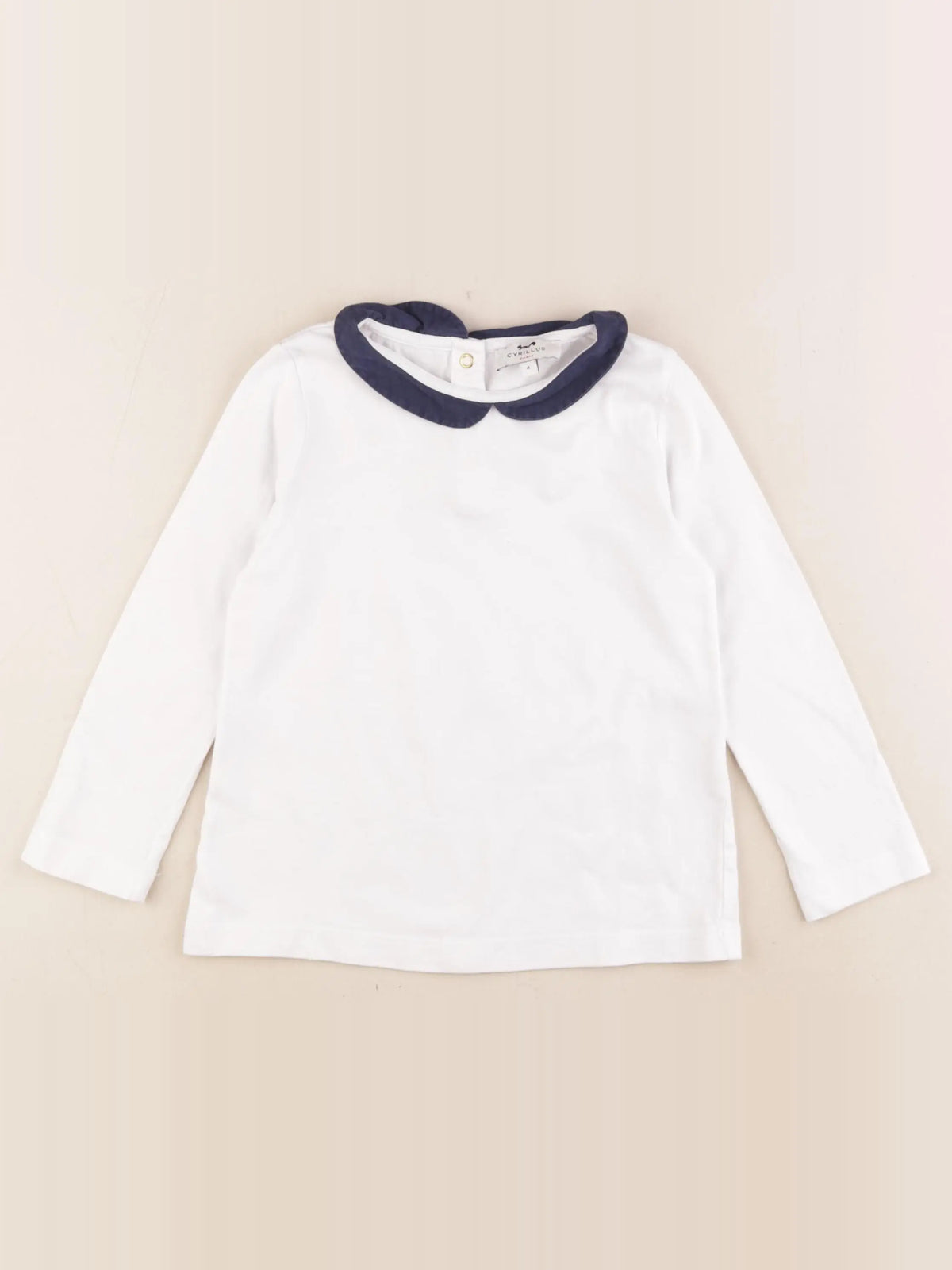 Cyrillus - tee-shirt blanc - 4 ans