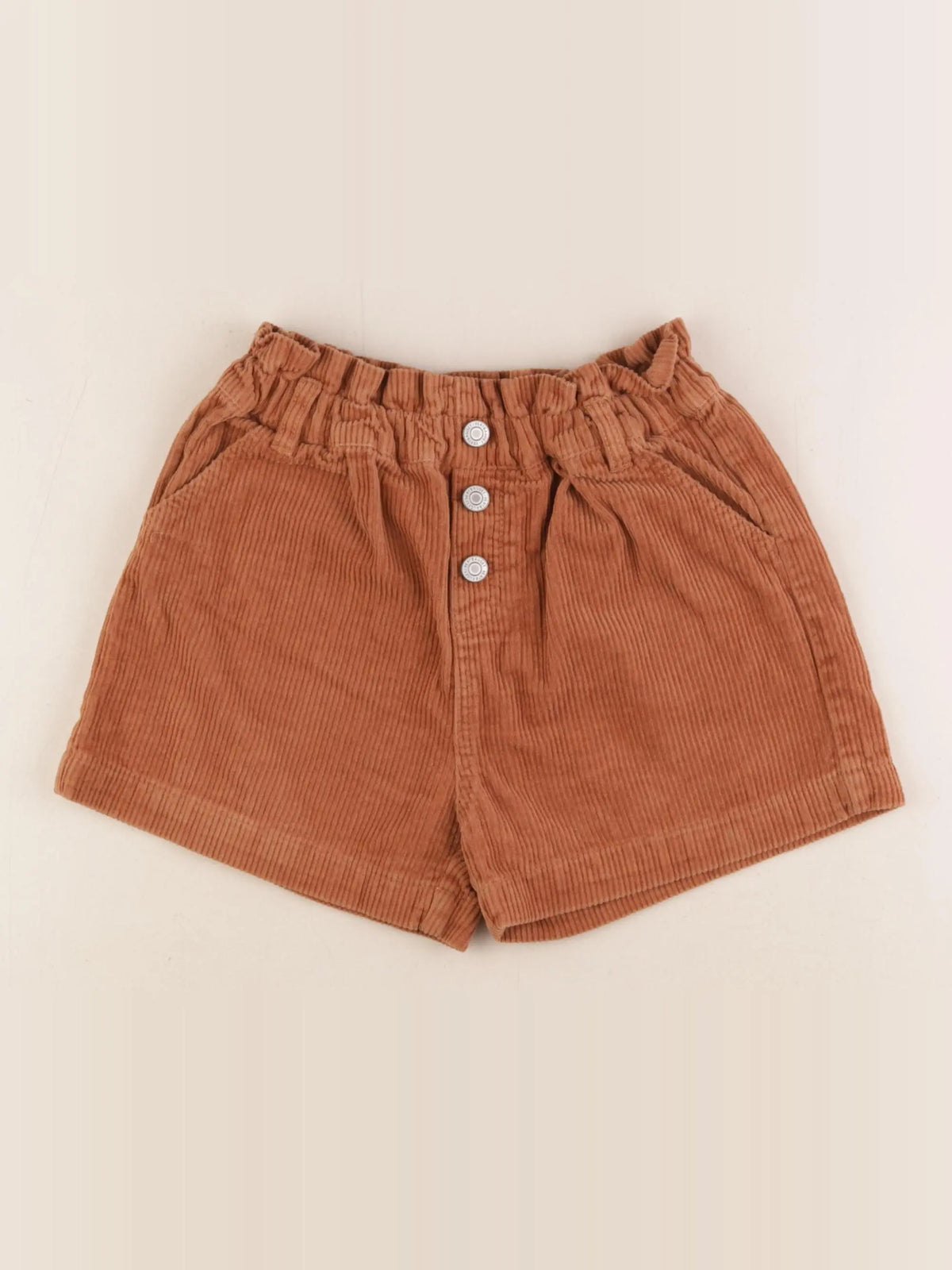 Vertbaudet - short marron - 8 ans