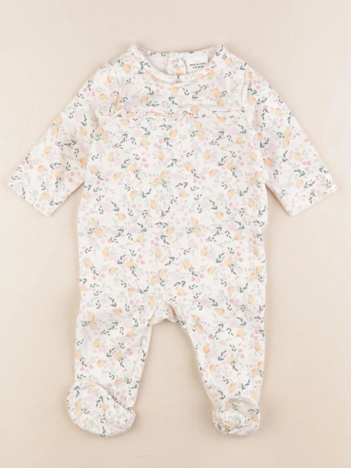 Tape à l'oeil - pyjama coton multicolore - 6 mois