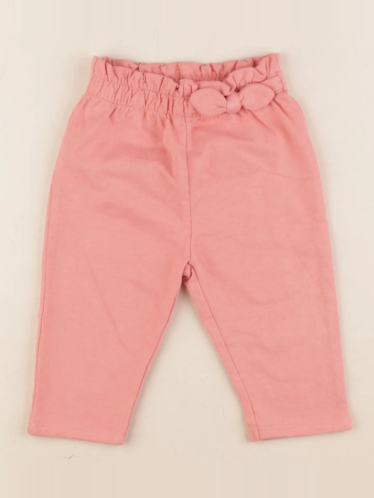 Vertbaudet - pantalon rose - 12 mois