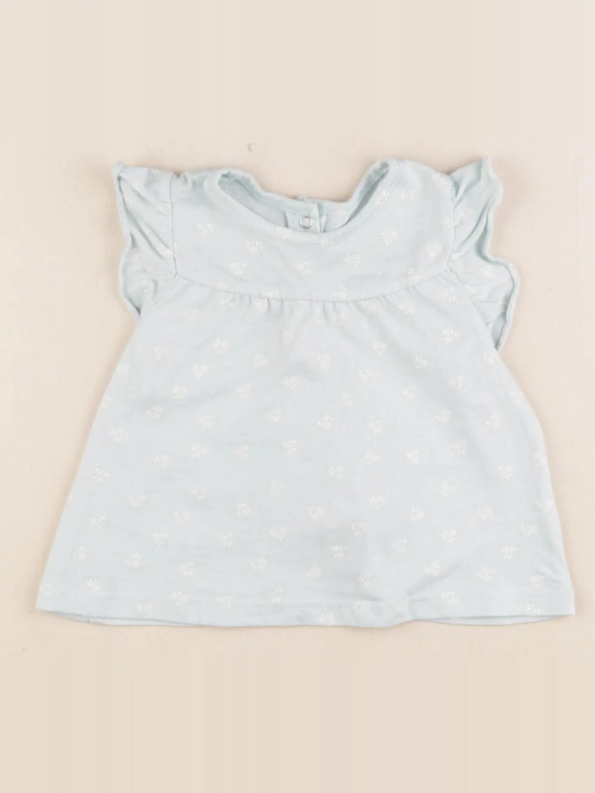 Vertbaudet - tee-shirt vert - 12 mois