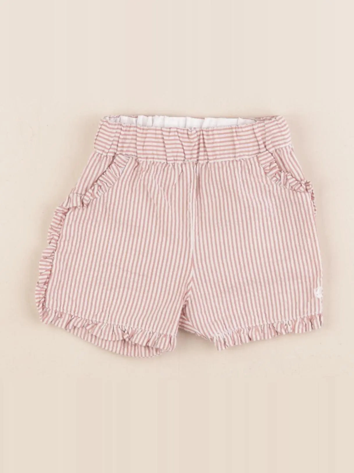 Petit Bateau - short rose - 6 mois