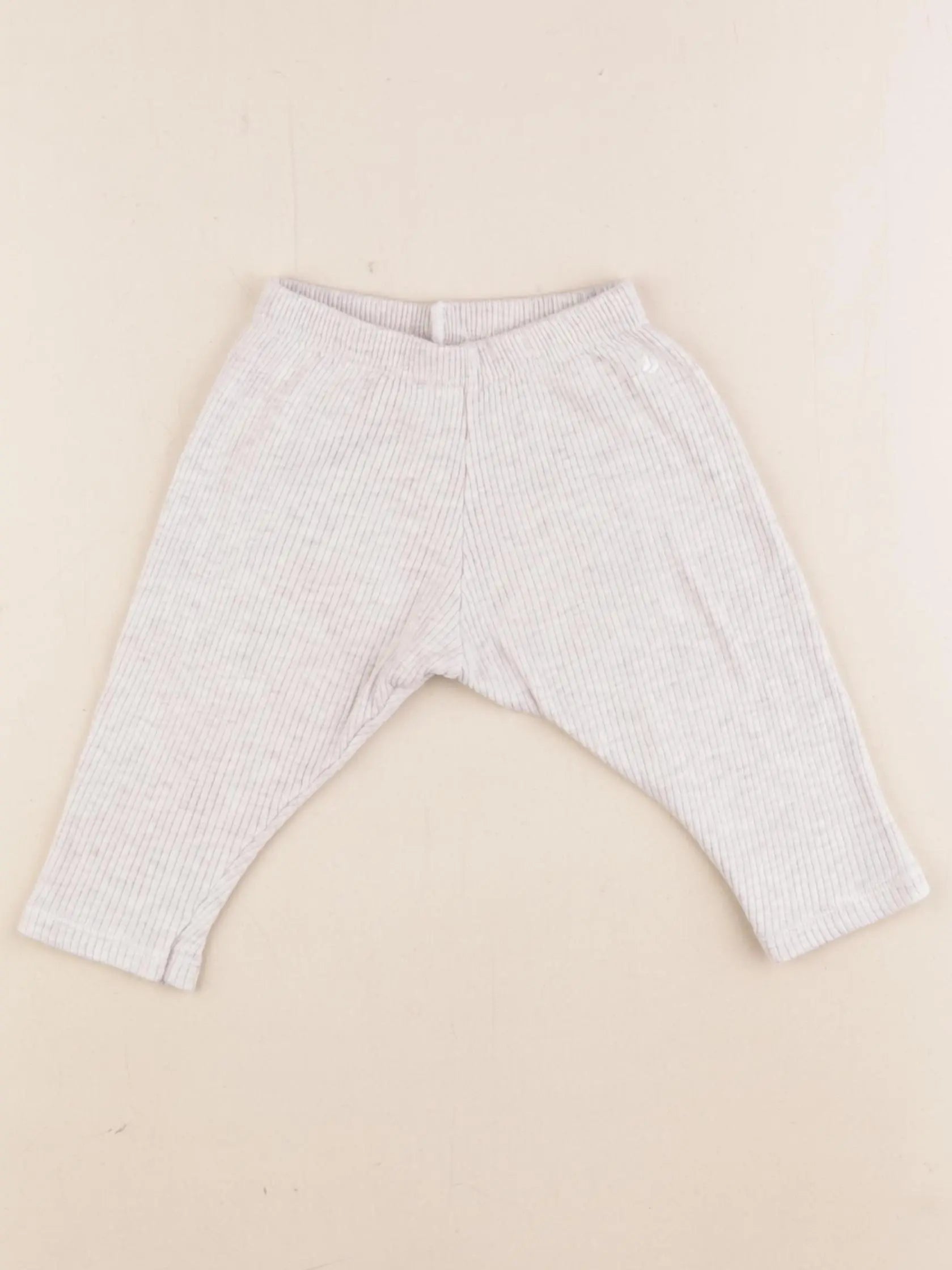 Petit Bateau - legging gris - 6 mois