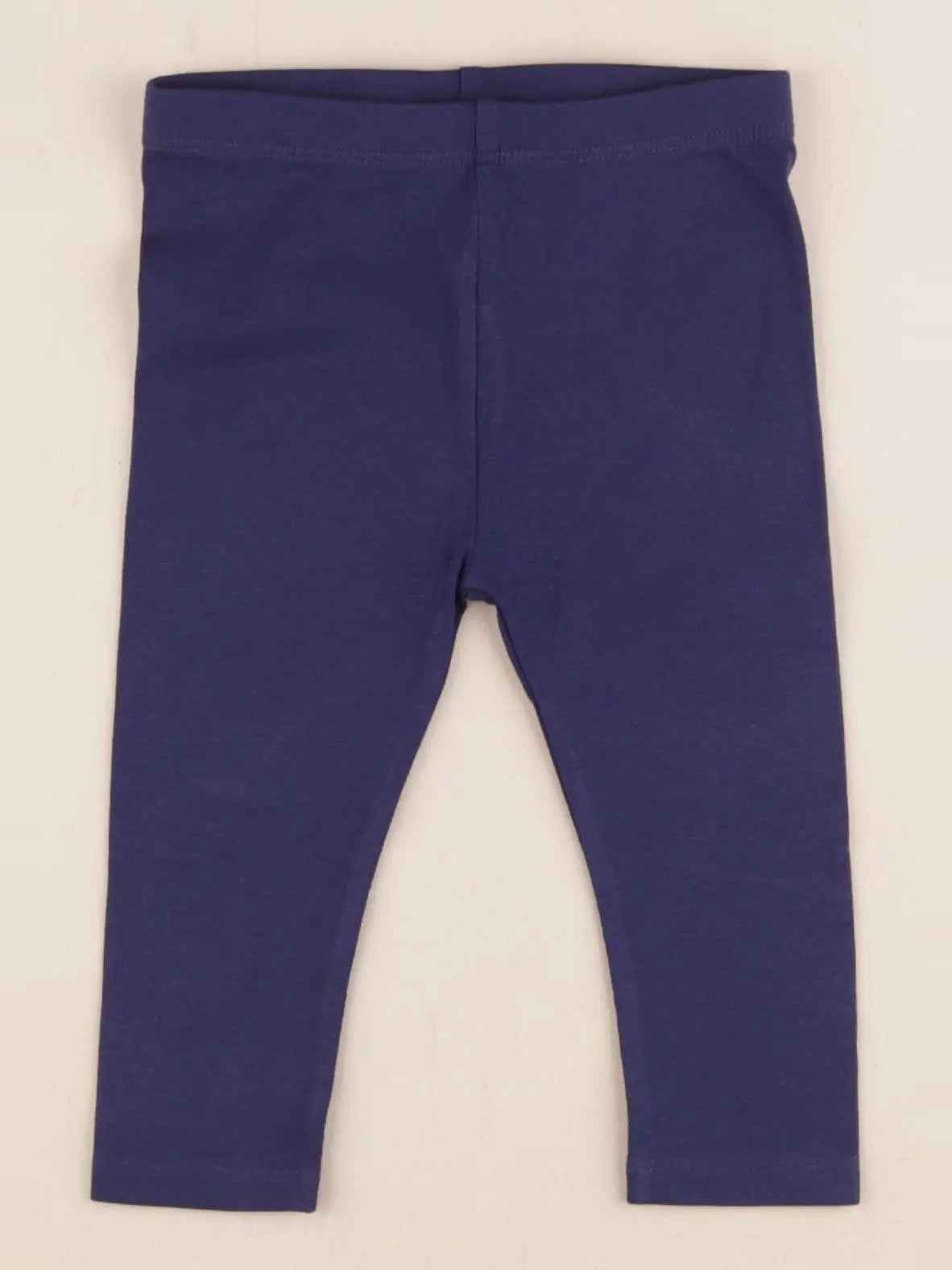 Vertbaudet - legging bleu - 9 mois