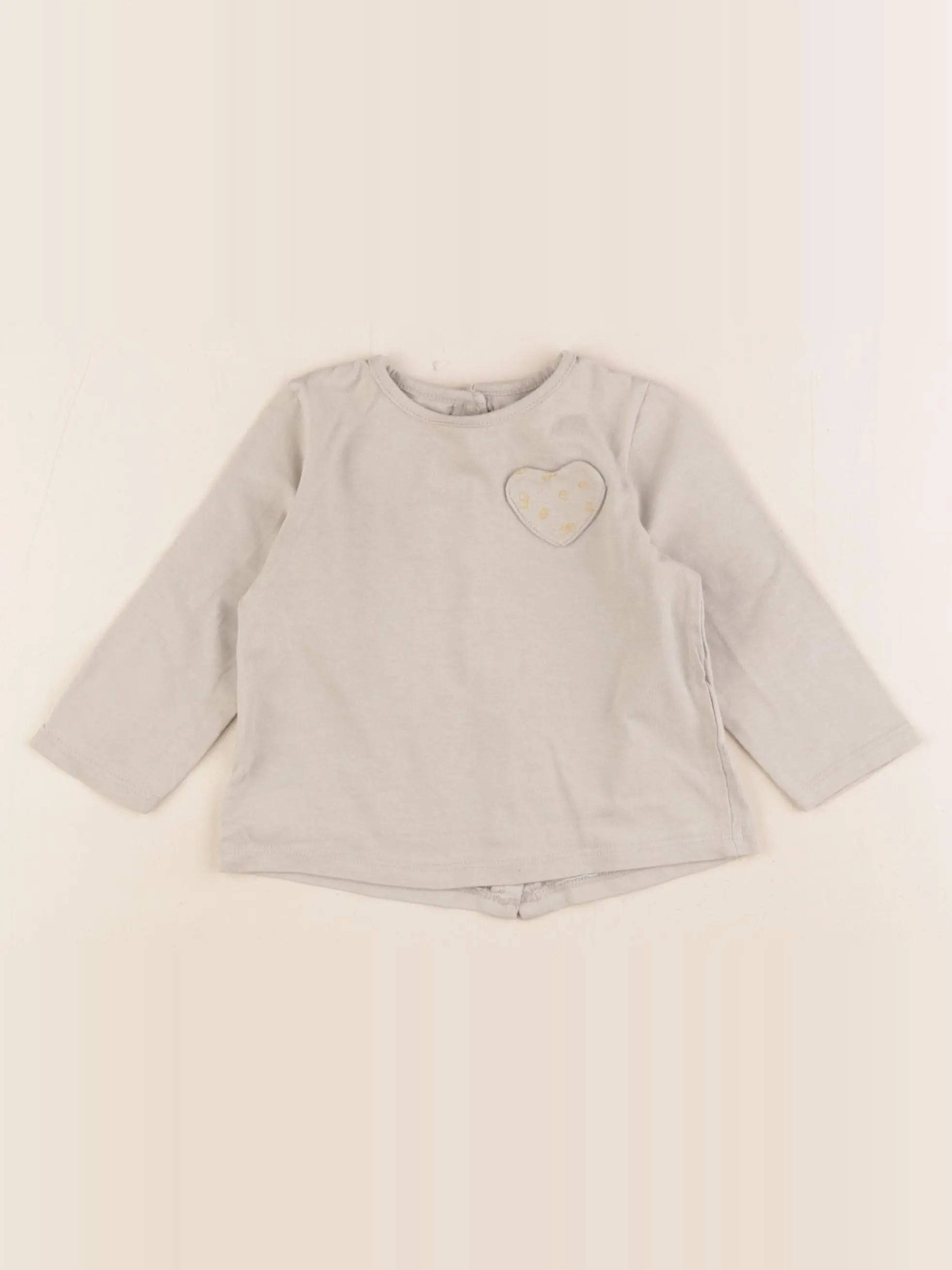 Vertbaudet - tee-shirt vert - 9 mois
