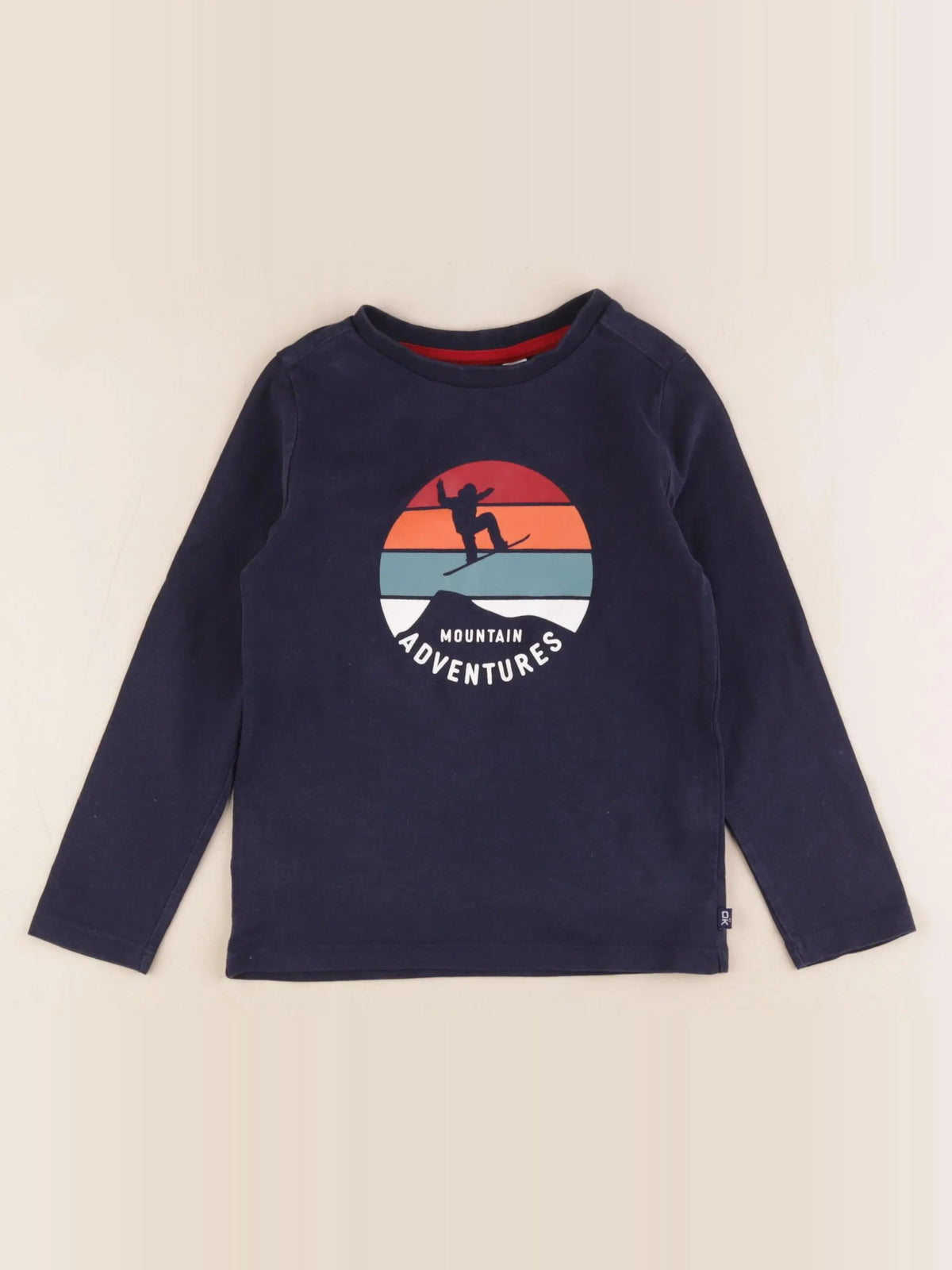 Okaidi - tee-shirt bleu - 4 ans