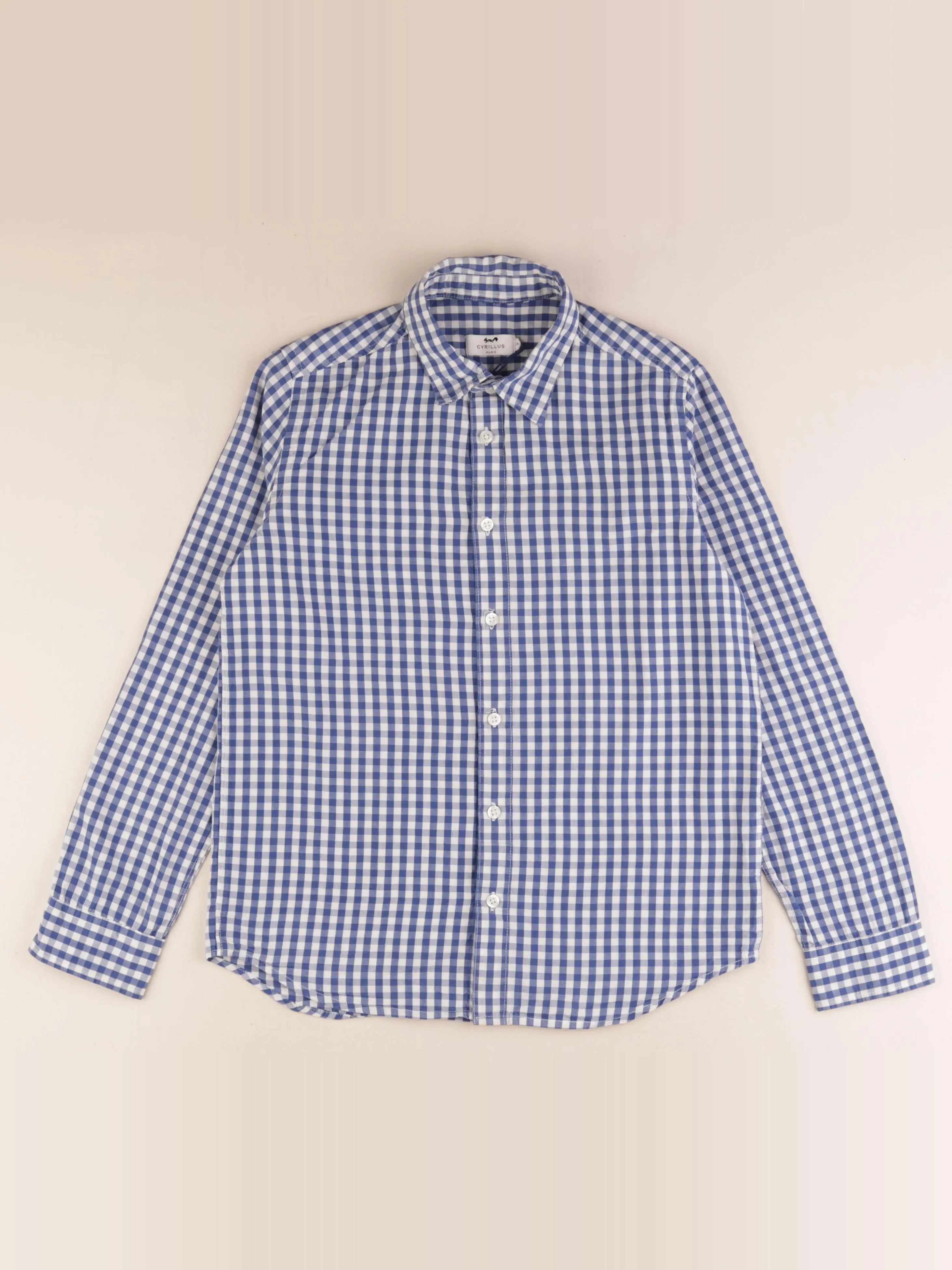 Cyrillus - chemise bleu - 12 ans
