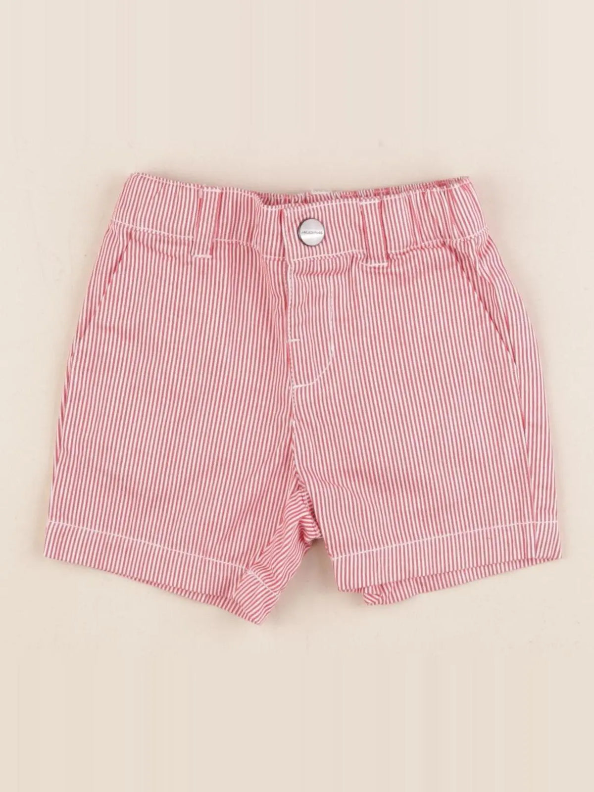 Jacadi - short rouge - 6 mois