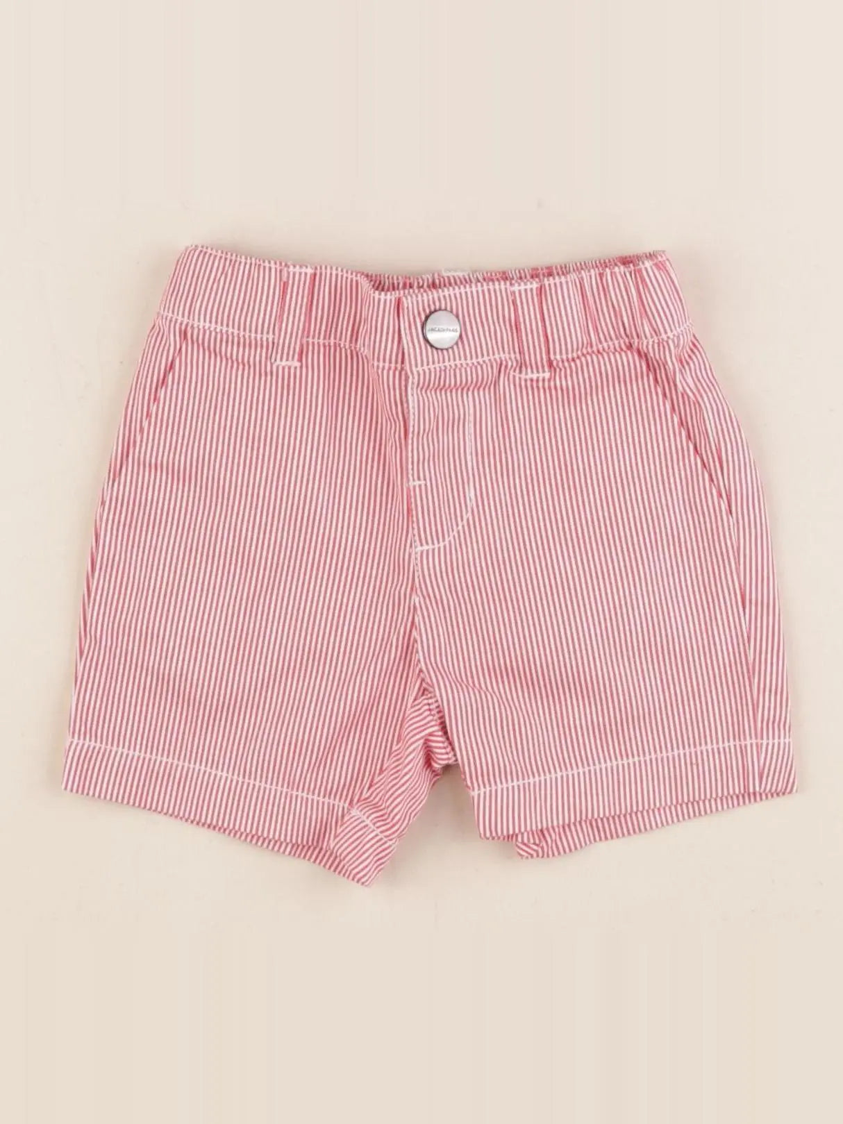 Jacadi - short rouge - 6 mois
