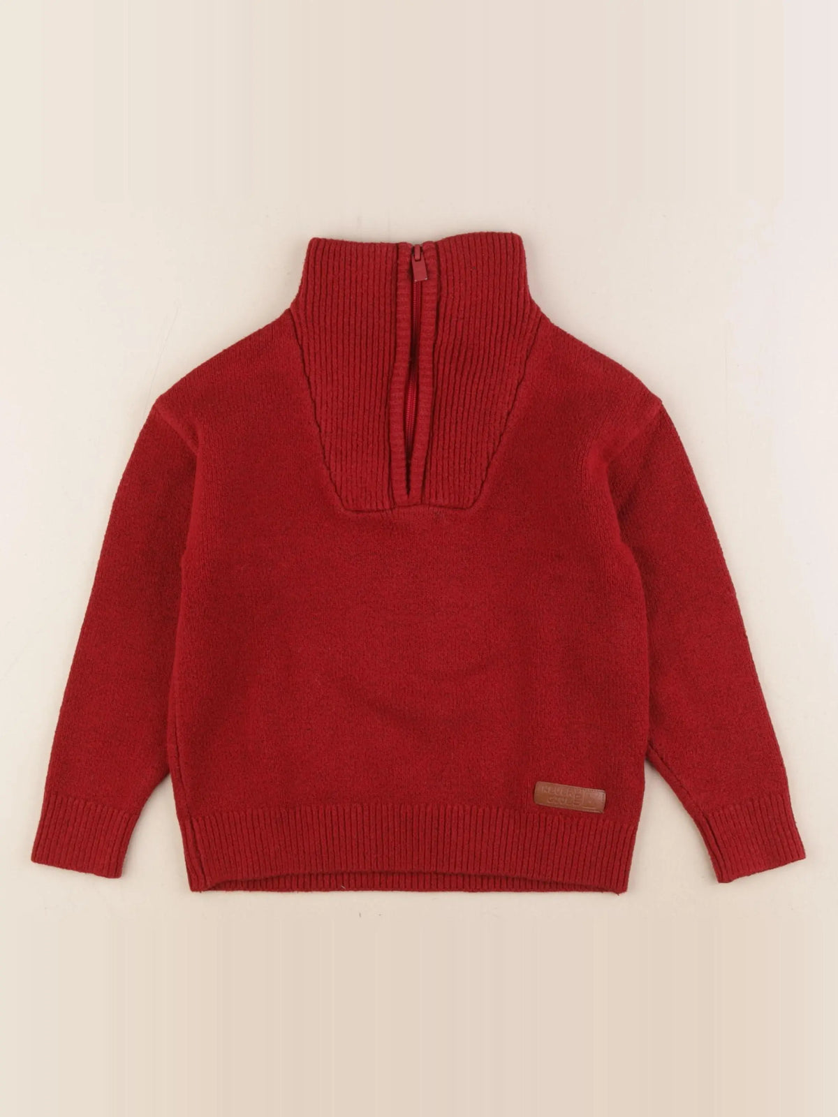 Okaidi - pull rouge - 5 ans