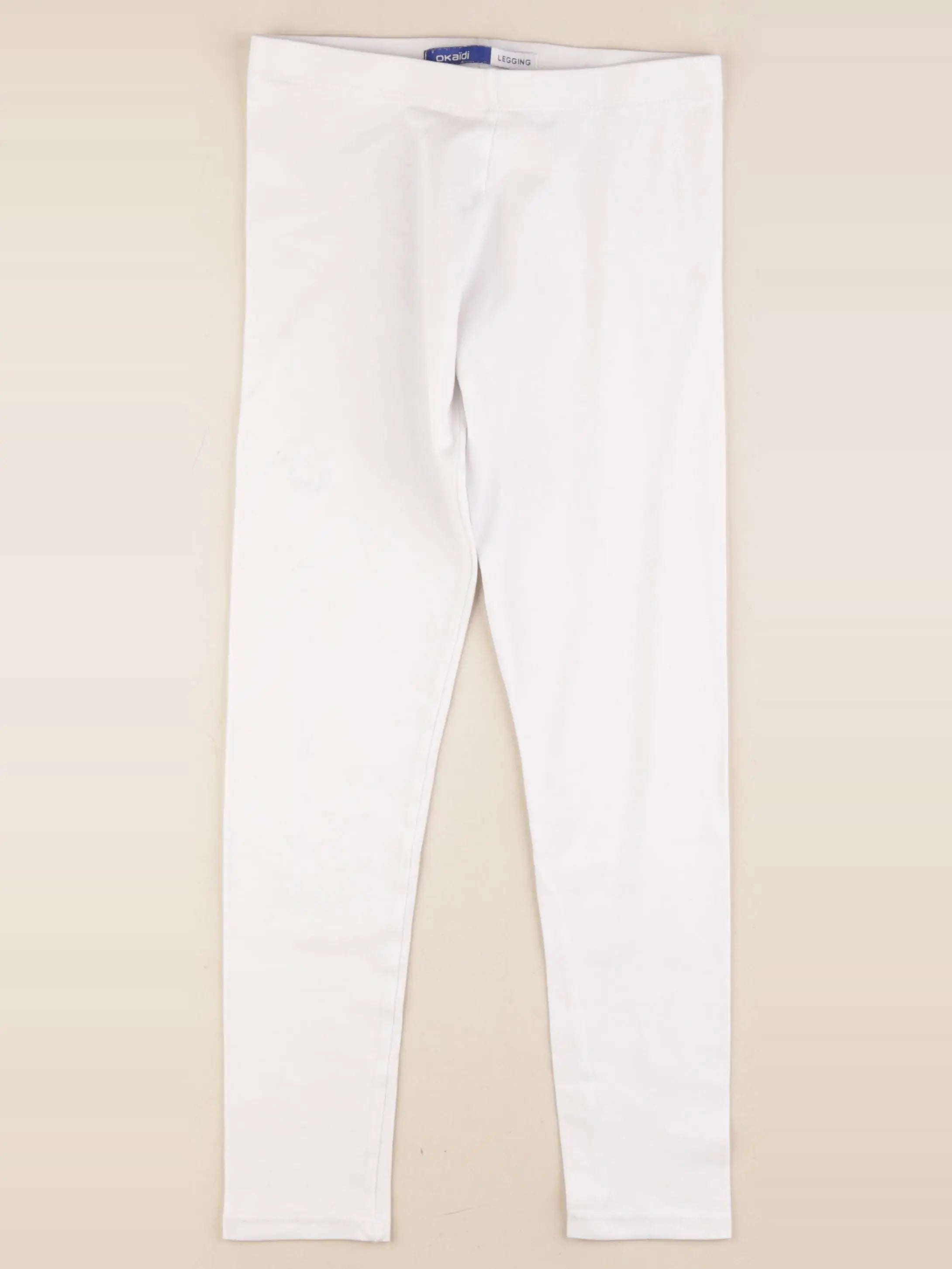 Okaidi - legging blanc - 10 ans