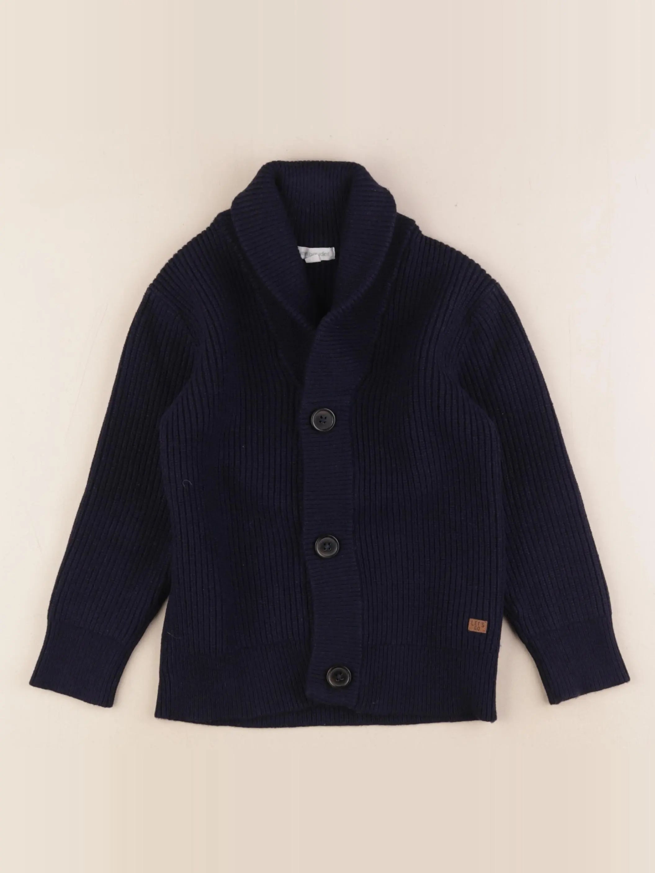 Vertbaudet - gilet bleu - 5 ans