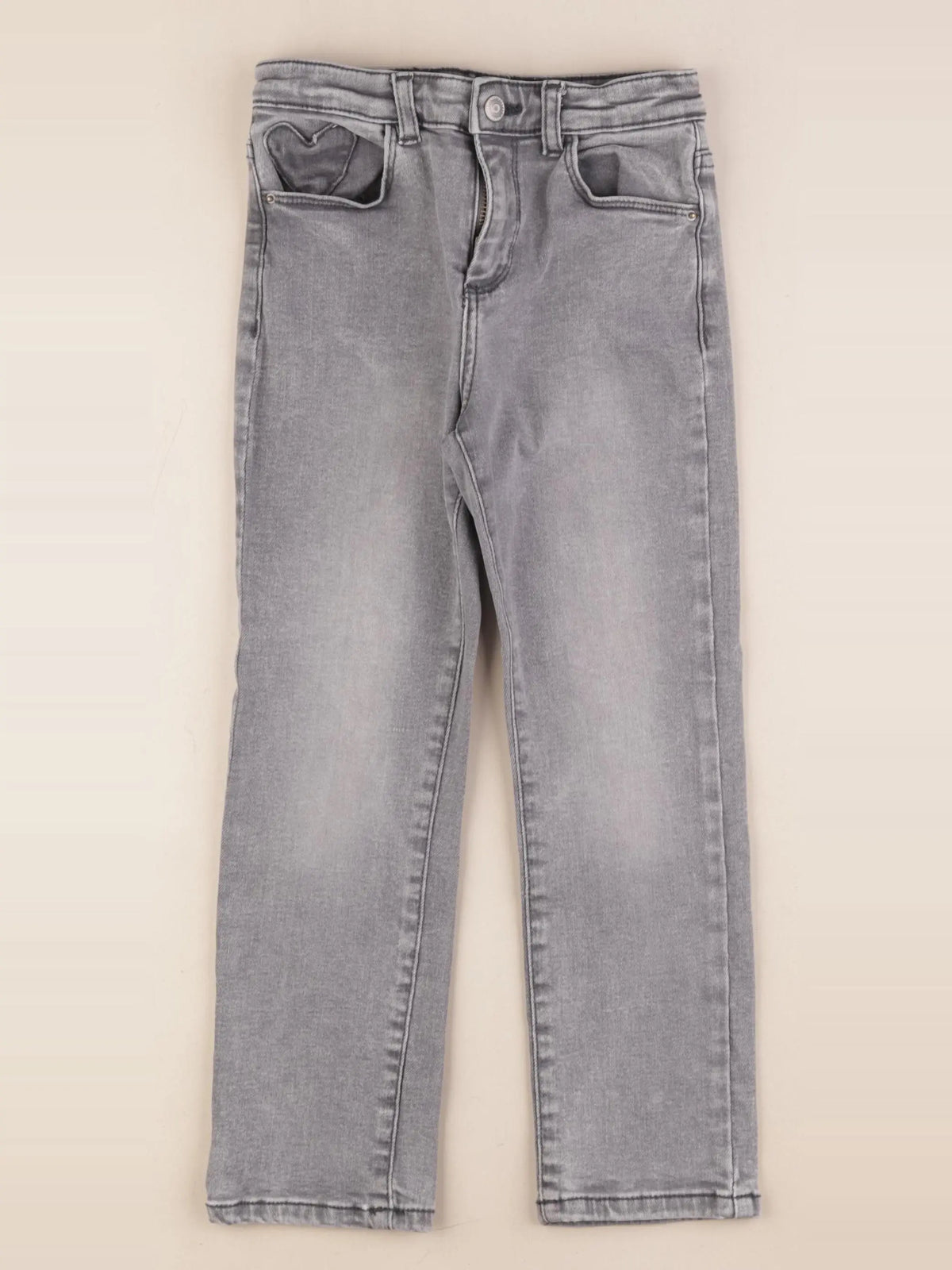 Vertbaudet - jean gris - 6 ans