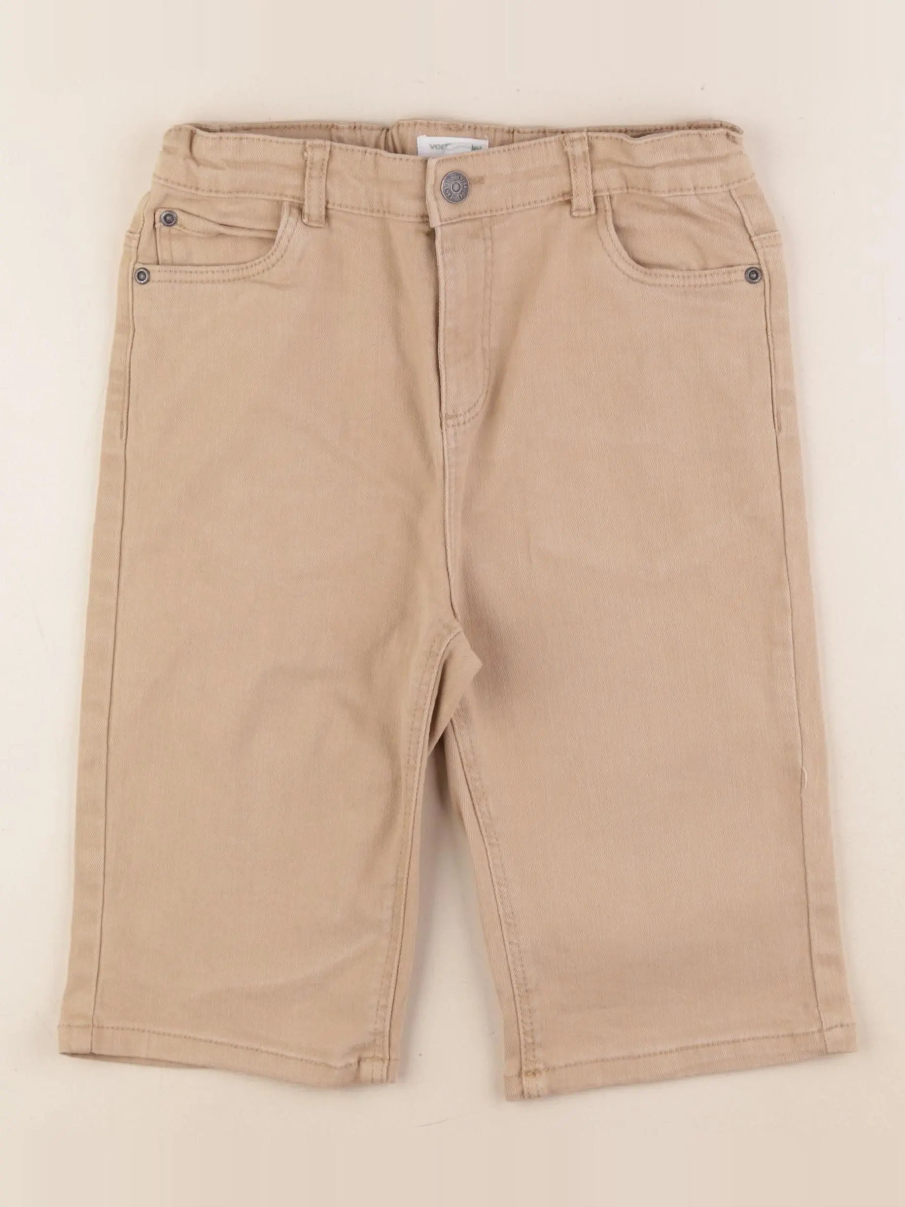 Vertbaudet - short marron - 12 ans