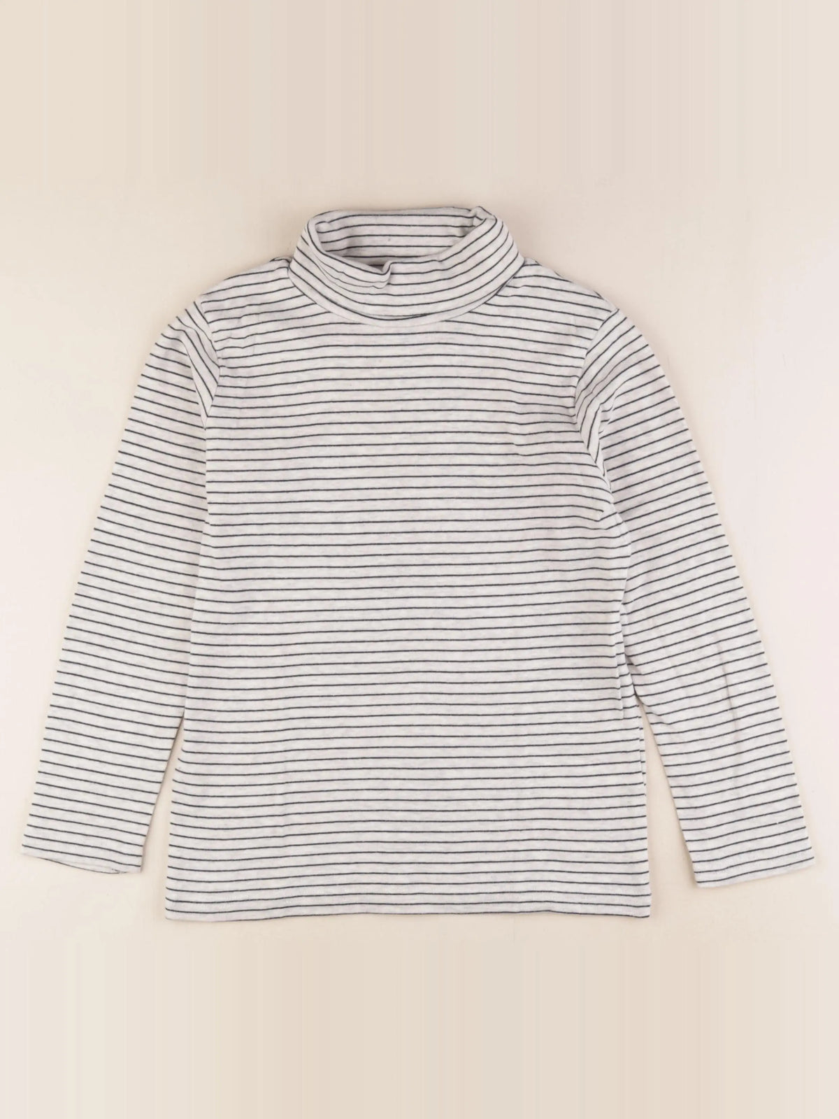 Vertbaudet - sous-pull gris - 10 ans