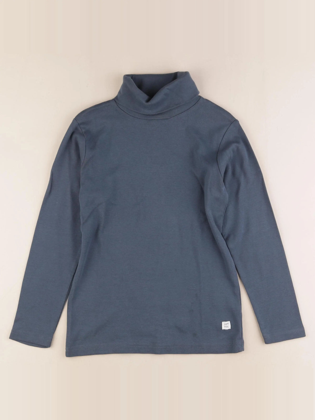 Vertbaudet - sous-pull bleu - 10 ans