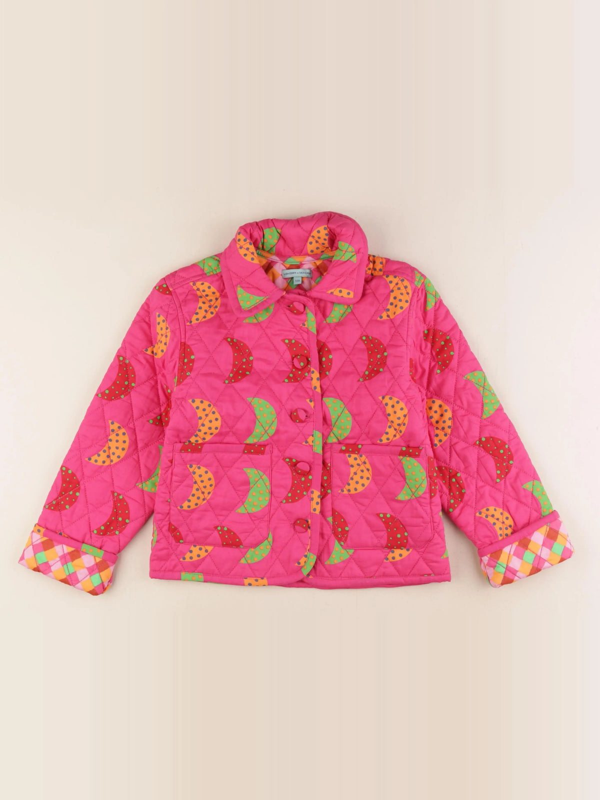 Monoprix - veste rose, multicolore - 5/6 ans