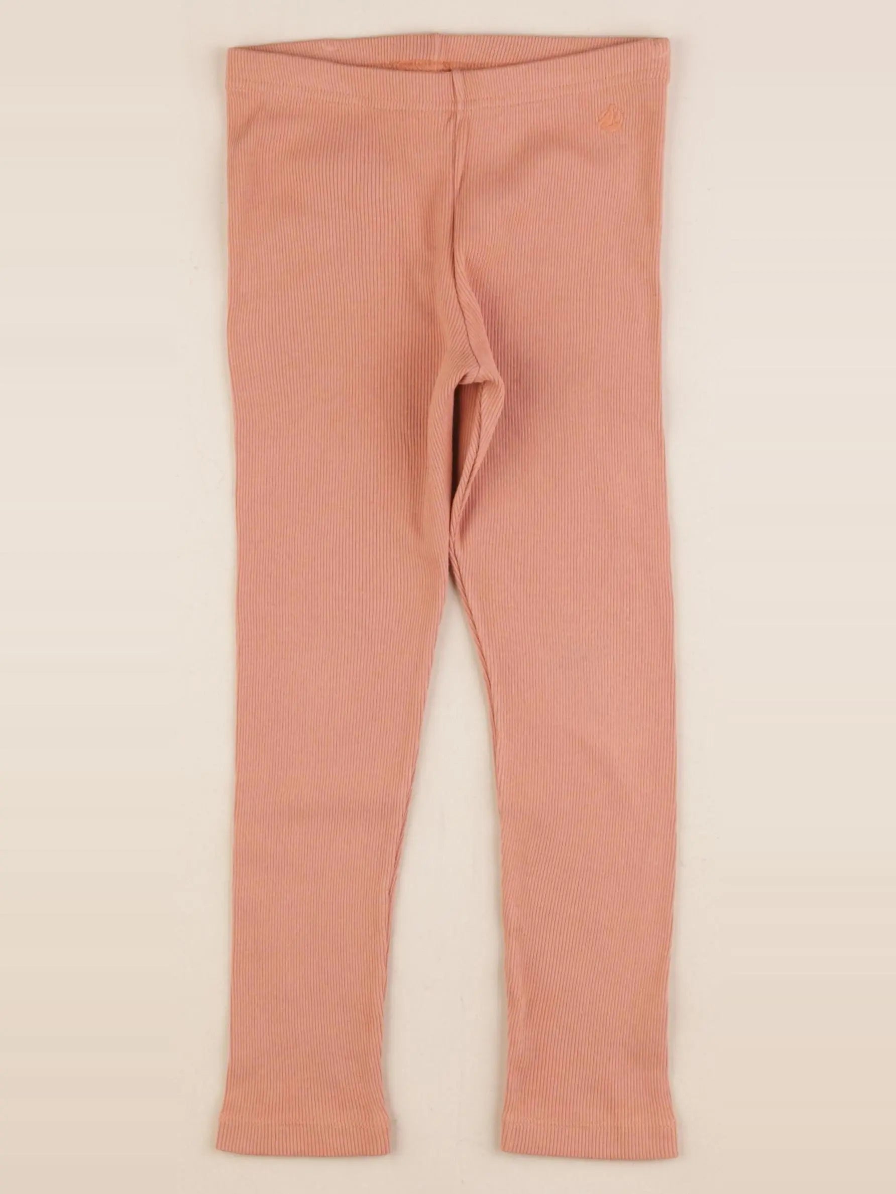 Petit Bateau - legging orange - 5 ans