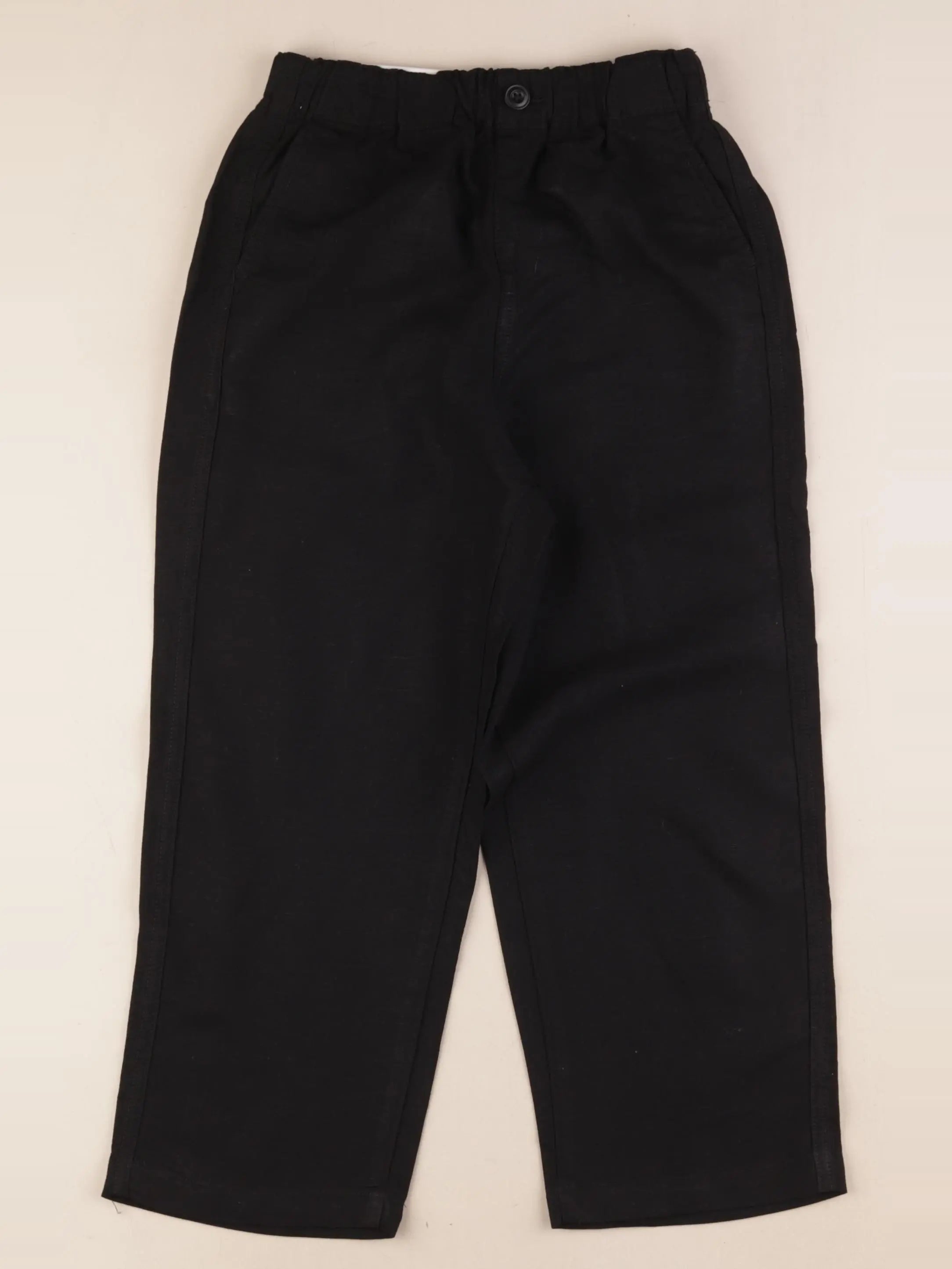 Uniqlo - pantalon noir - 5/6 ans