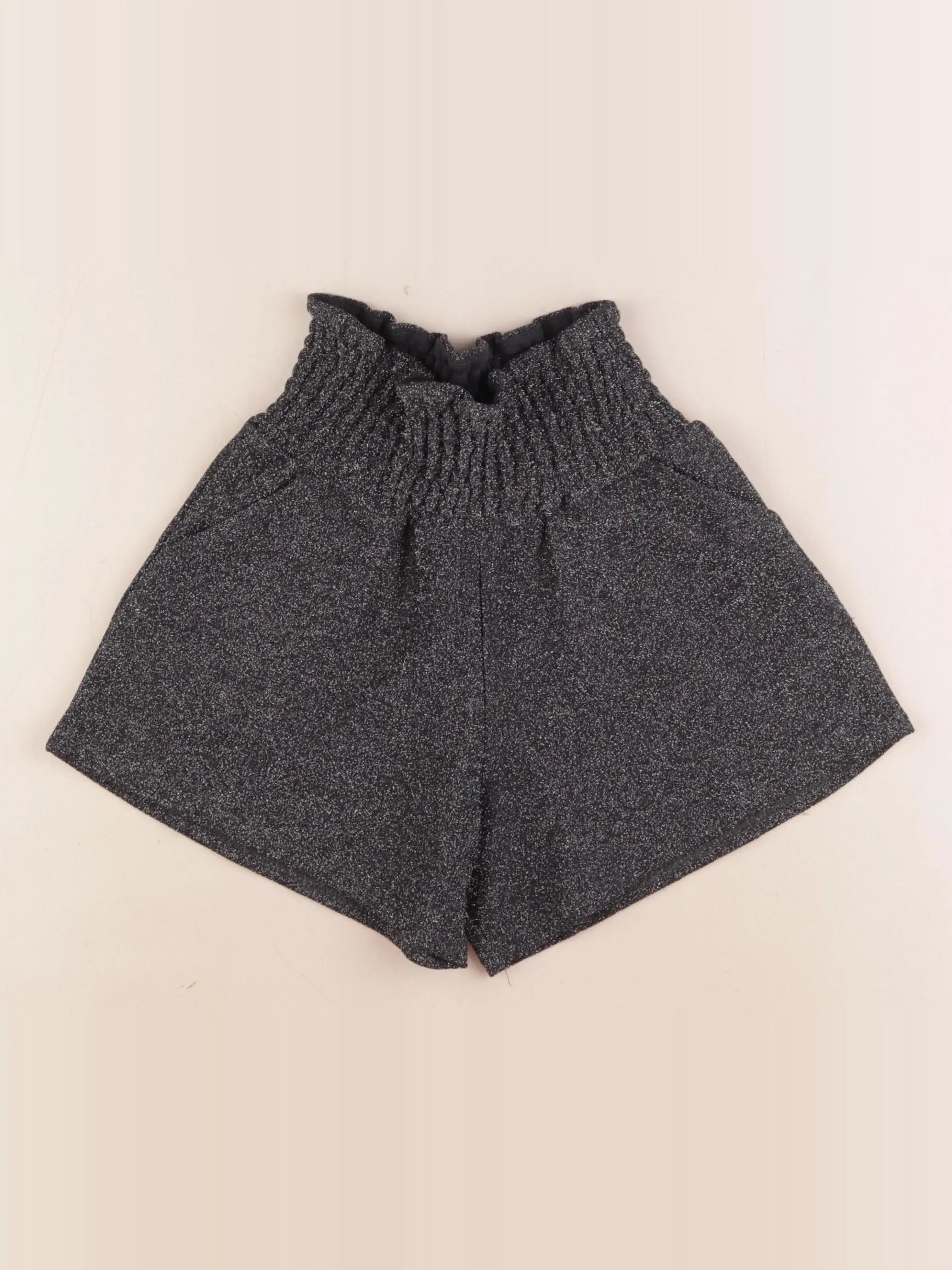 Vertbaudet - short gris, argent - 6 ans