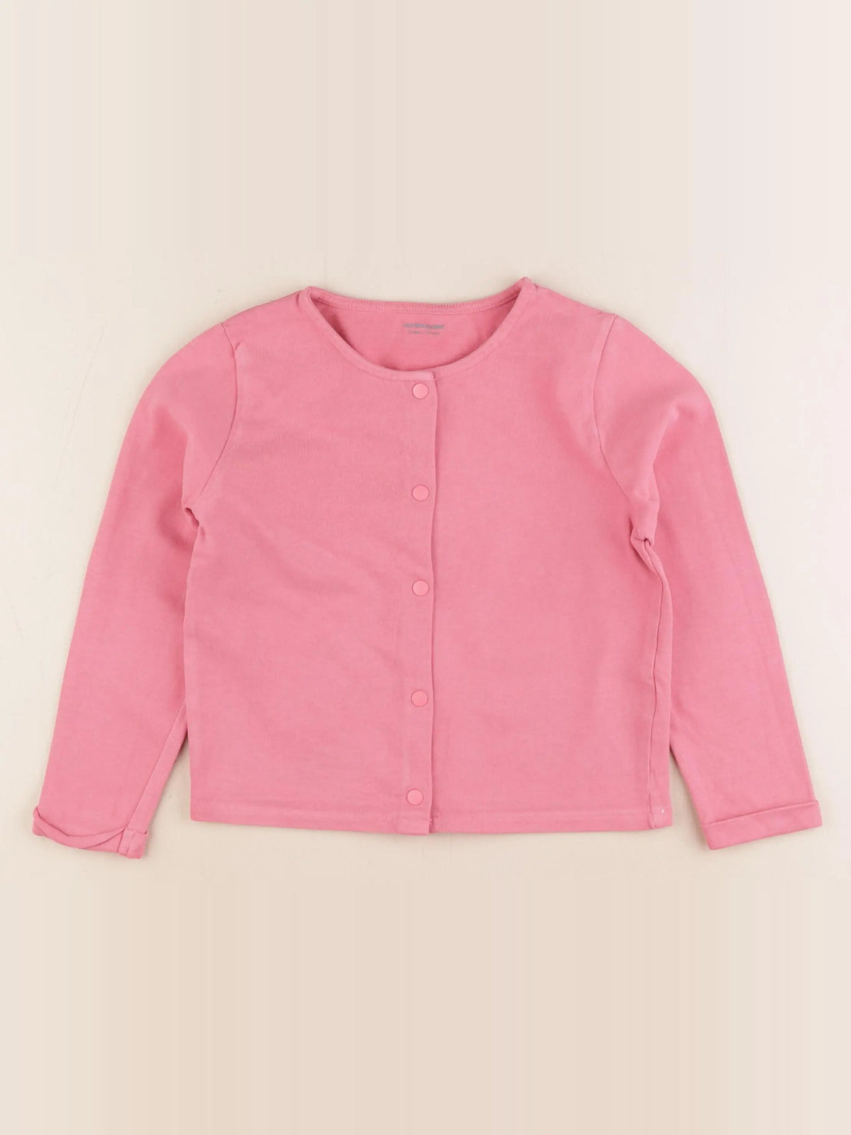 Vertbaudet - sweat rose - 5 ans