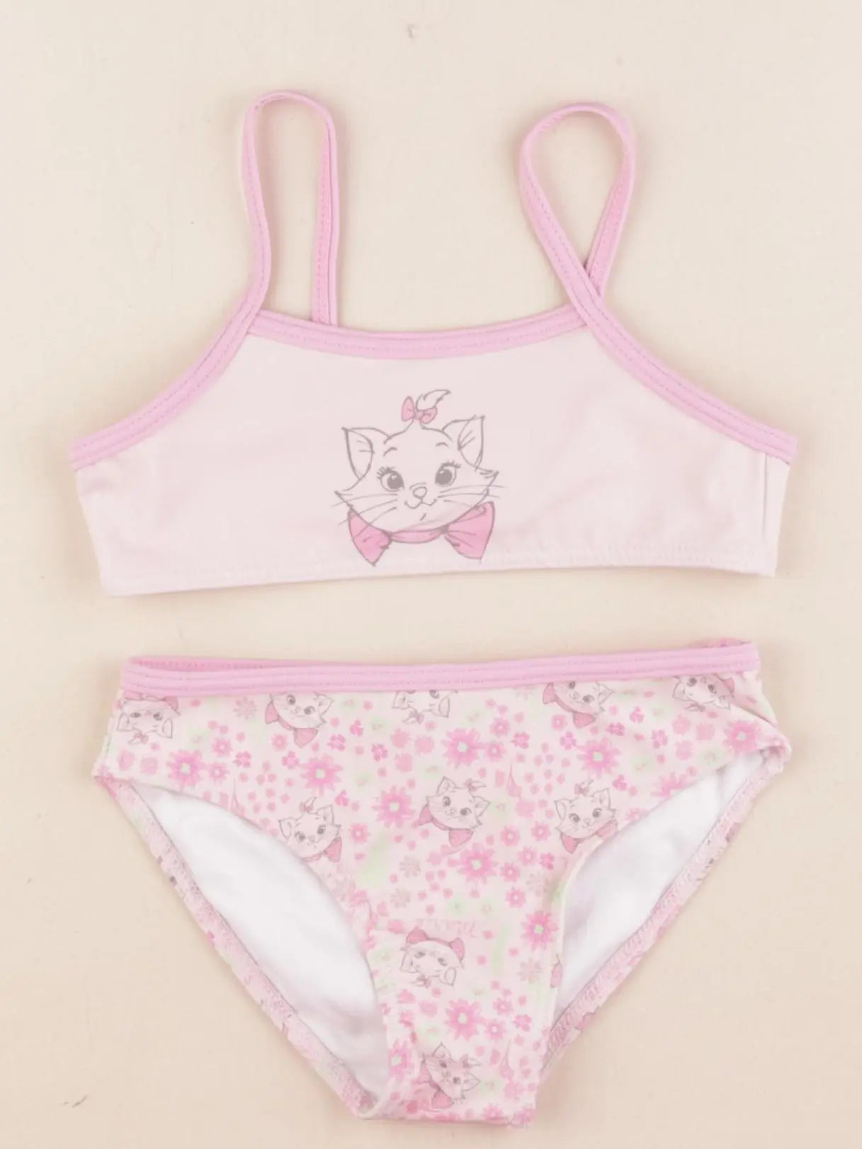 Vertbaudet - maillot de bain rose - 4 ans