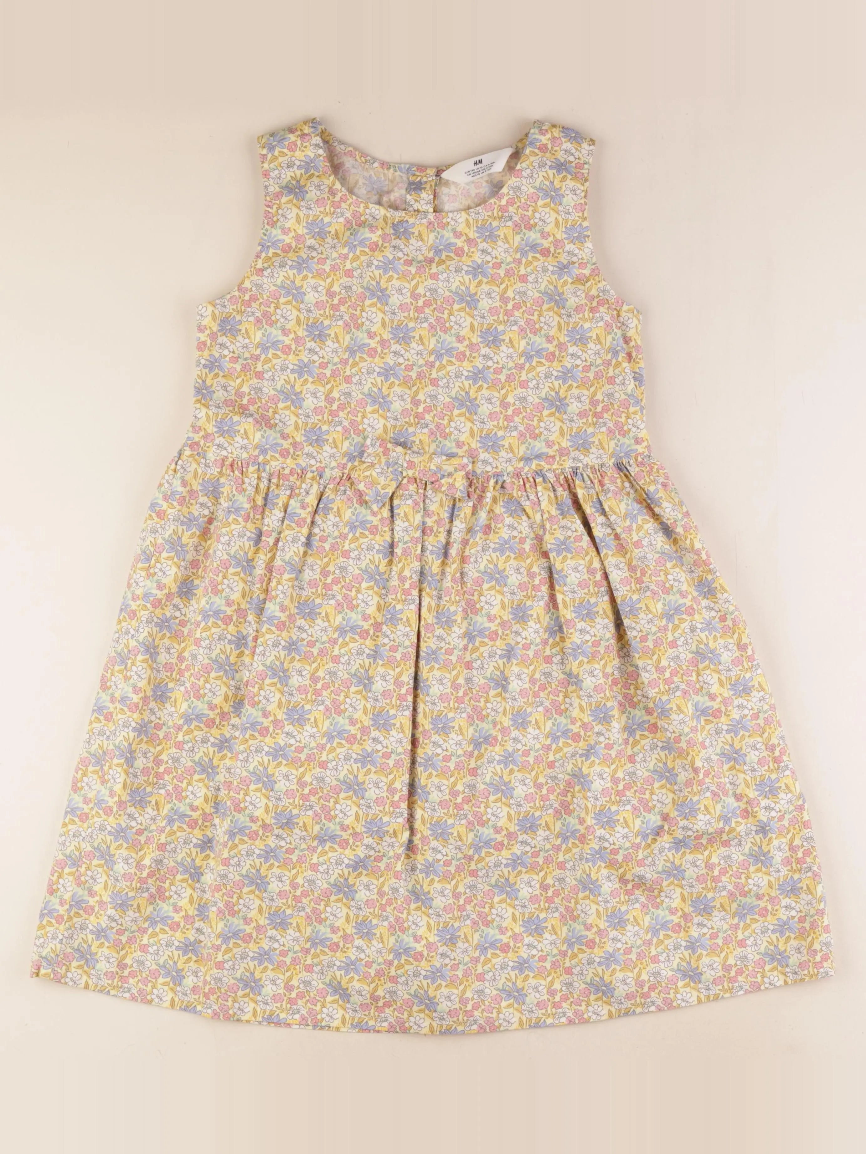 H&M - robe multicolore - 9/10 ans